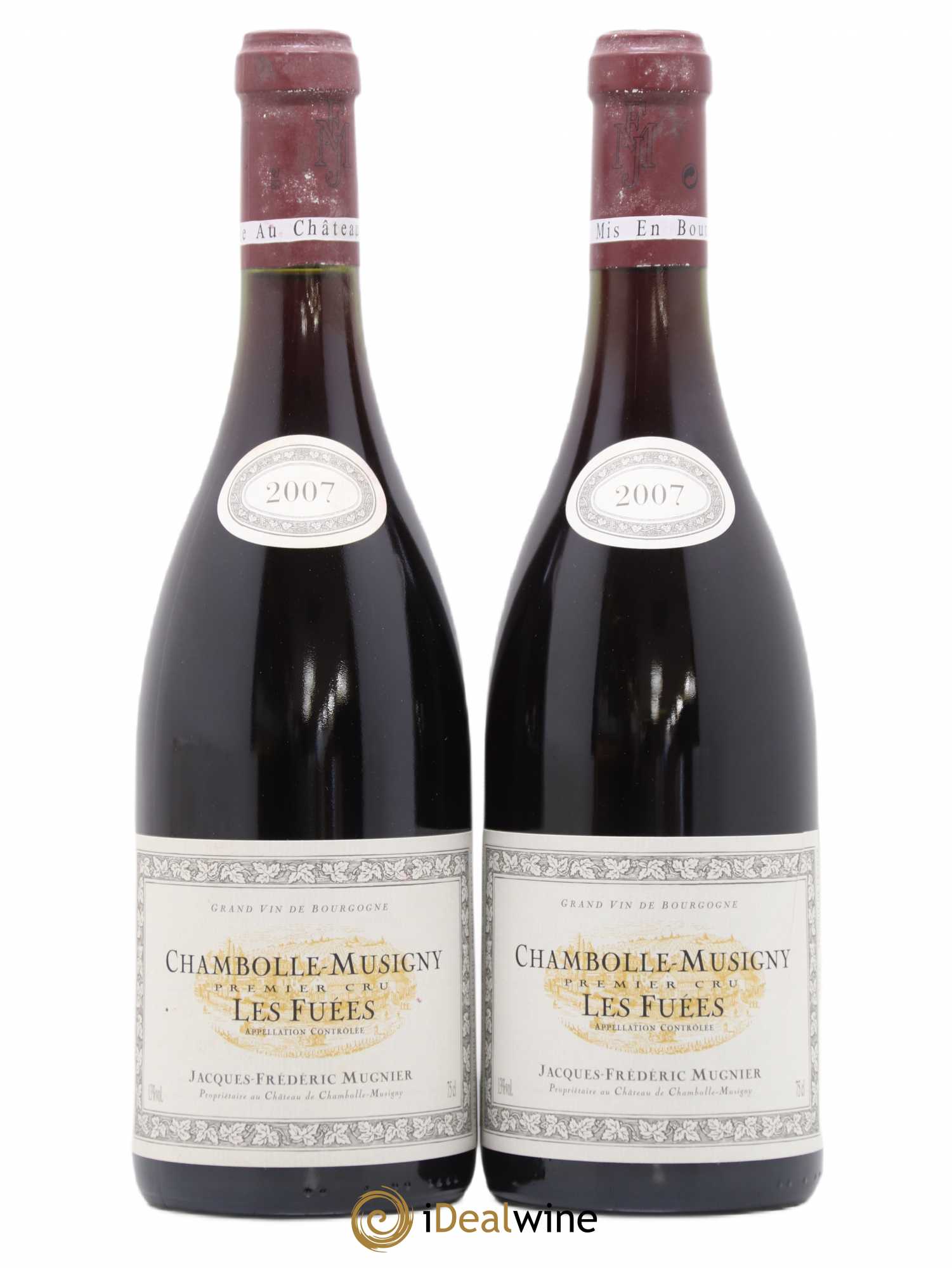 Chambolle-Musigny 1er Cru Les Fuées Jacques-Frédéric Mugnier 2007 - Lot de 2 bouteilles - 0