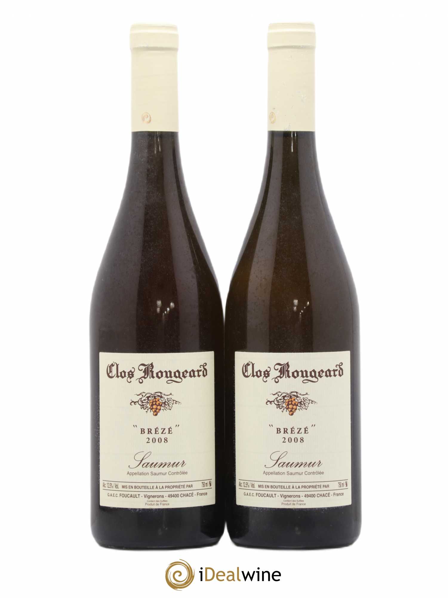 Saumur Brézé Clos Rougeard 2008 - Posten von 2 Flaschen - 0
