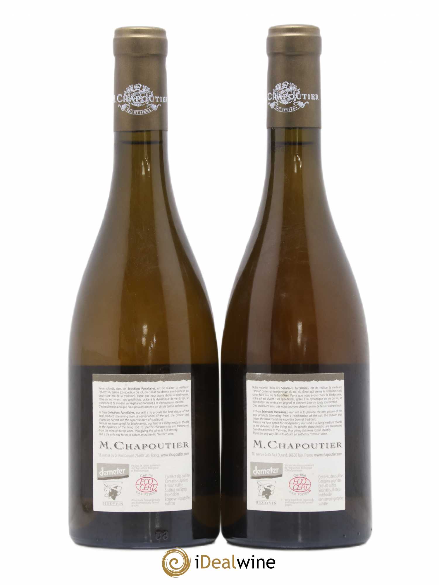 Hermitage Ermitage de l'Orée Chapoutier 2004 - Lot de 2 bouteilles - 1