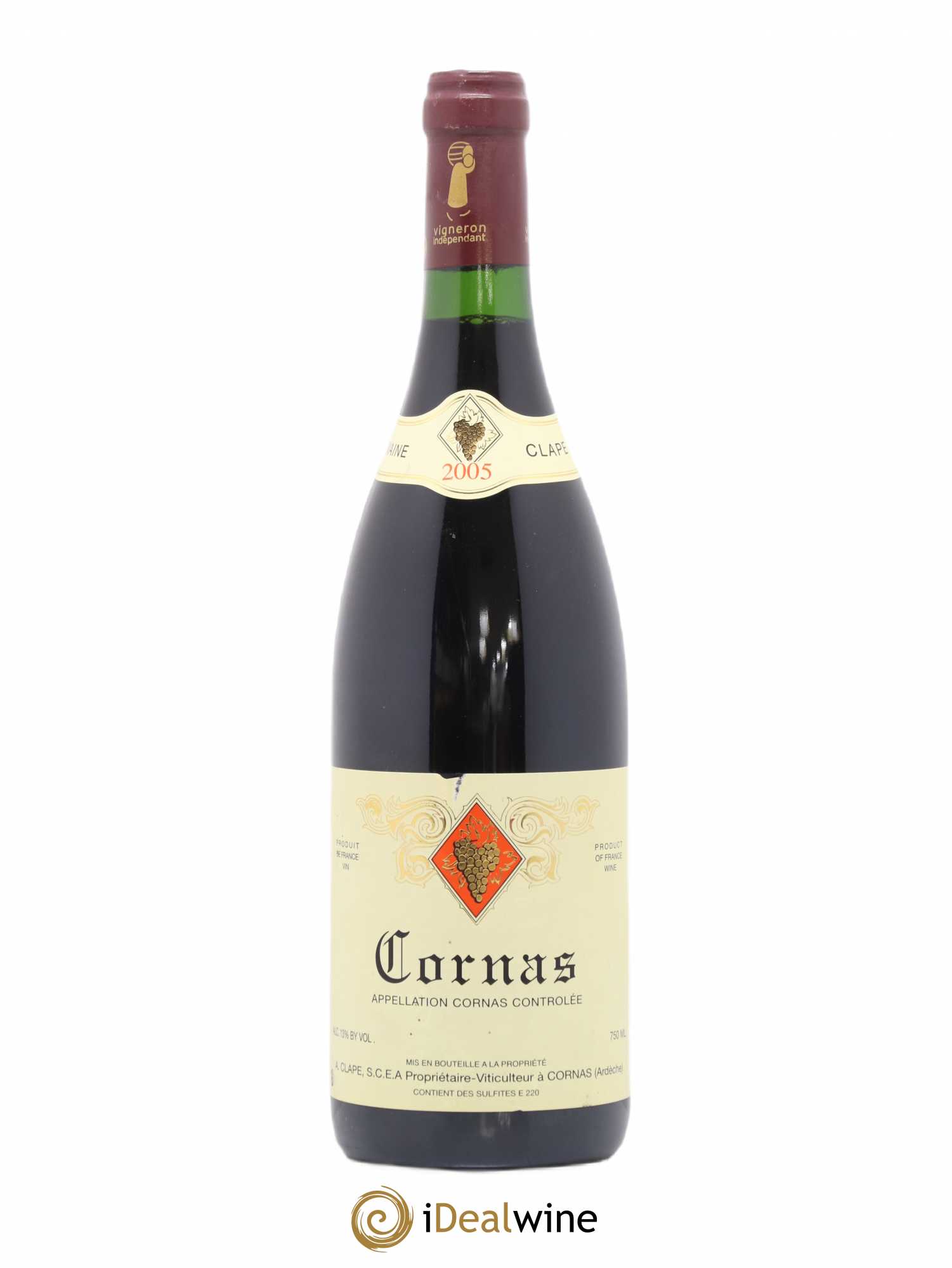 Cornas Auguste Clape 2005 - Lot de 1 bouteille - 0