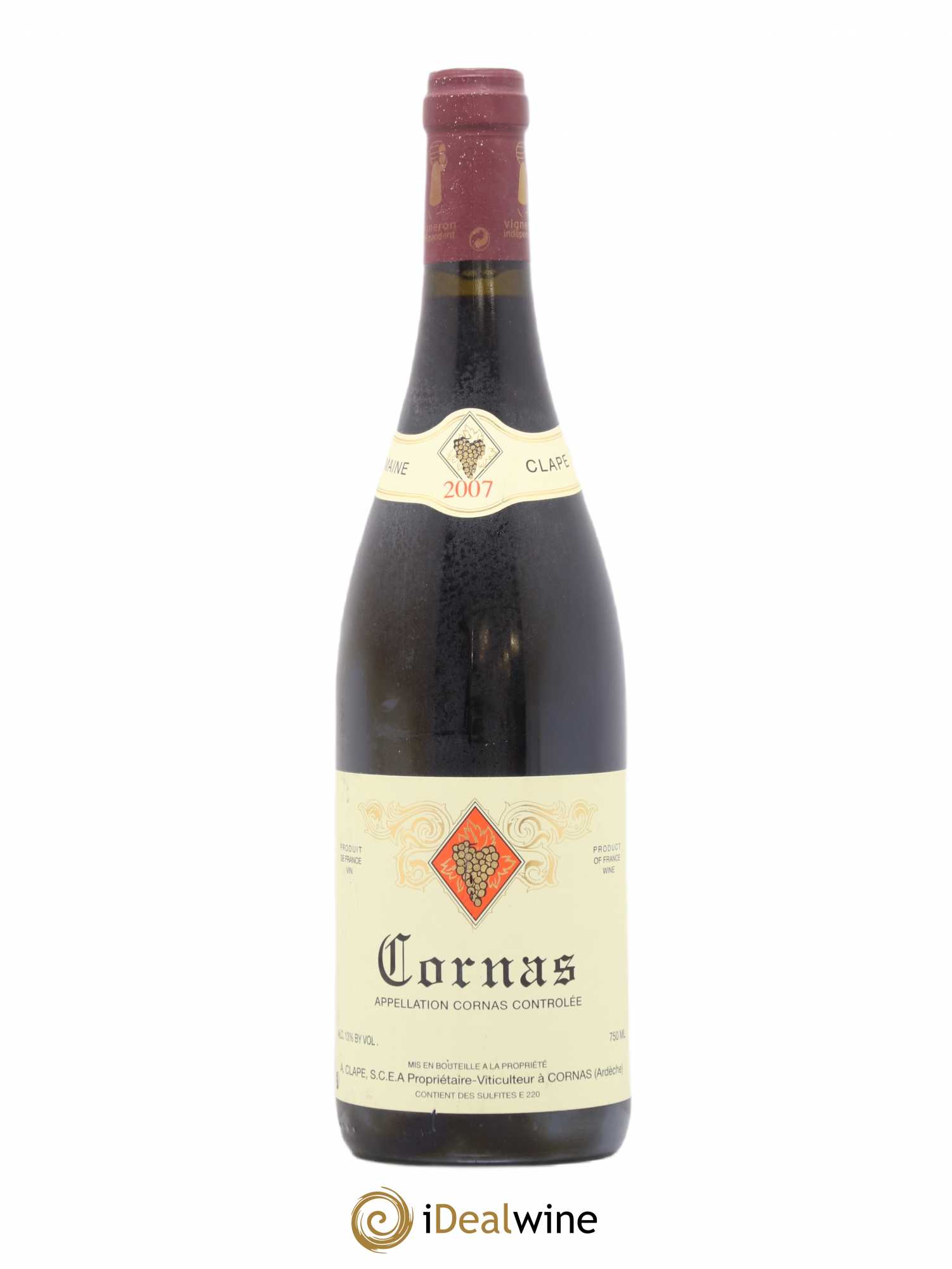 Cornas Auguste Clape 2007 - Lot de 1 bouteille - 0
