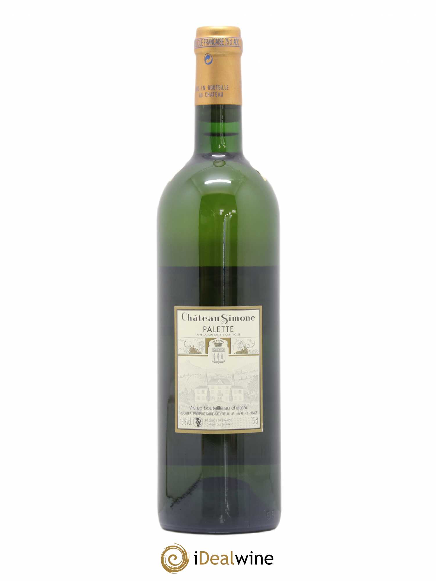 Palette Château Simone Famille Rougier 2007 - Lot de 1 bouteille - 1