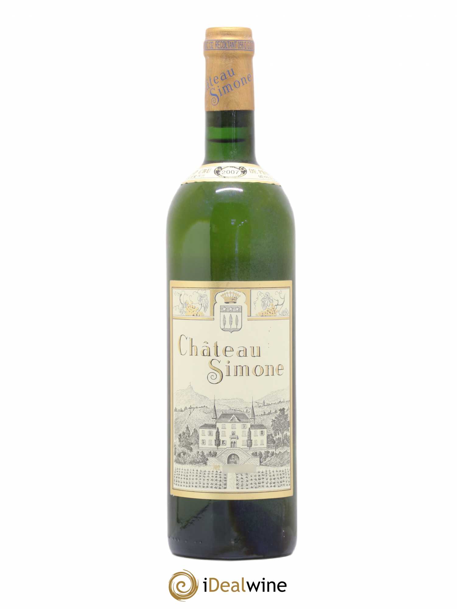 Palette Château Simone Famille Rougier 2007 - Lot de 1 bouteille - 0