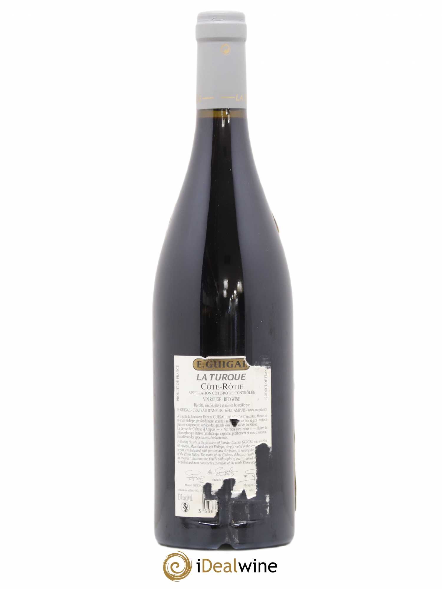 Côte-Rôtie La Turque Guigal 2005 - Lot de 1 bouteille - 1