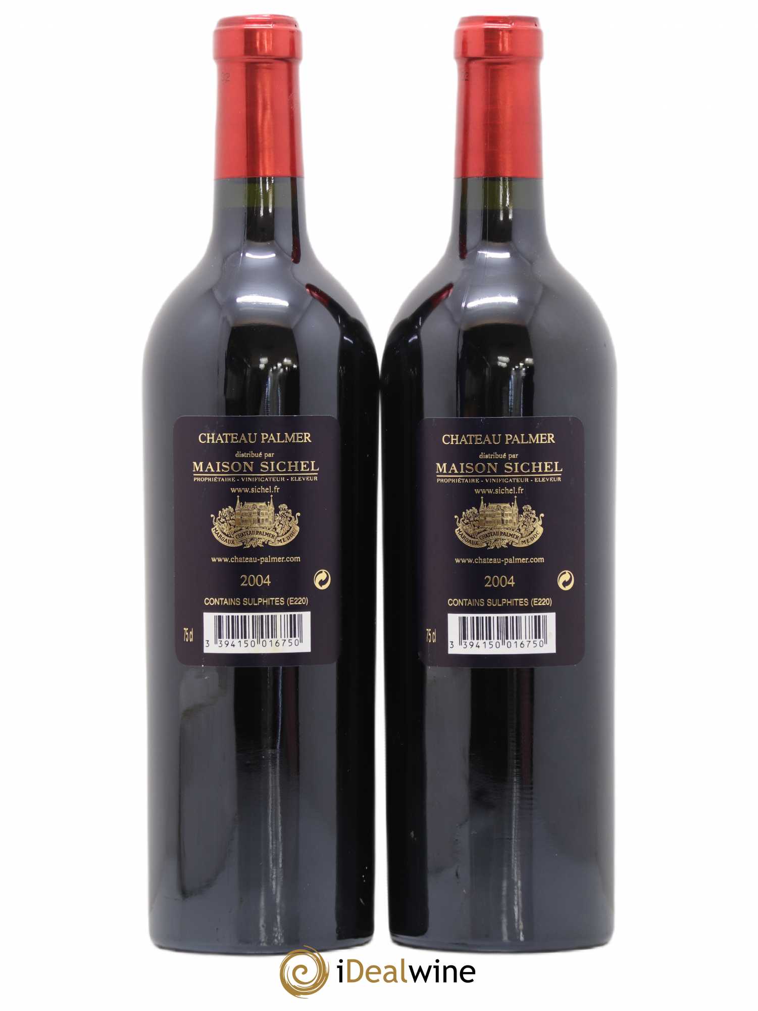 Château Palmer 3ème Grand Cru Classé 2004 - Lot de 2 bouteilles - 1