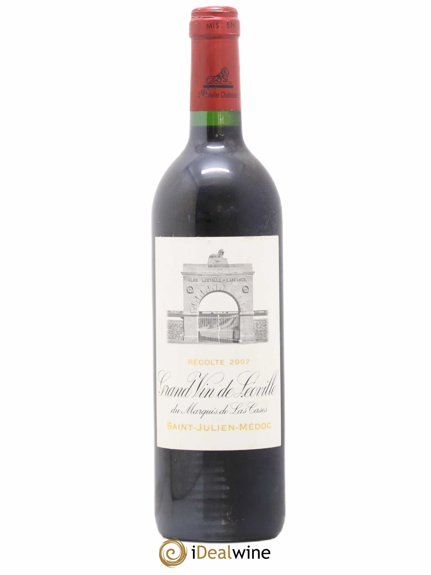 Château Léoville Las Cases 2ème Grand Cru Classé 2002 - Lot de 1 bouteille - 0