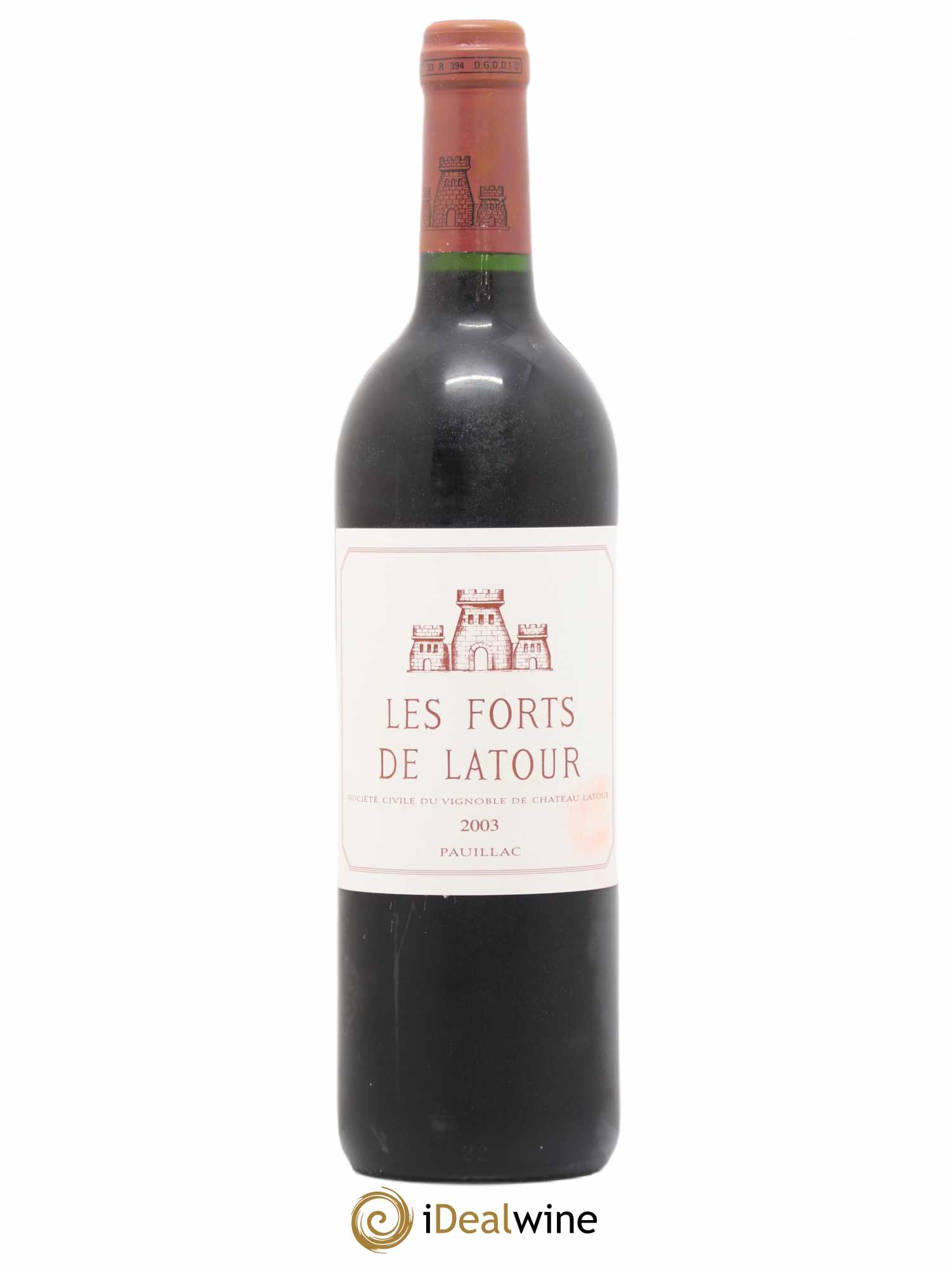 Les Forts de Latour Second Vin 2003 - Lot de 1 bouteille - 0