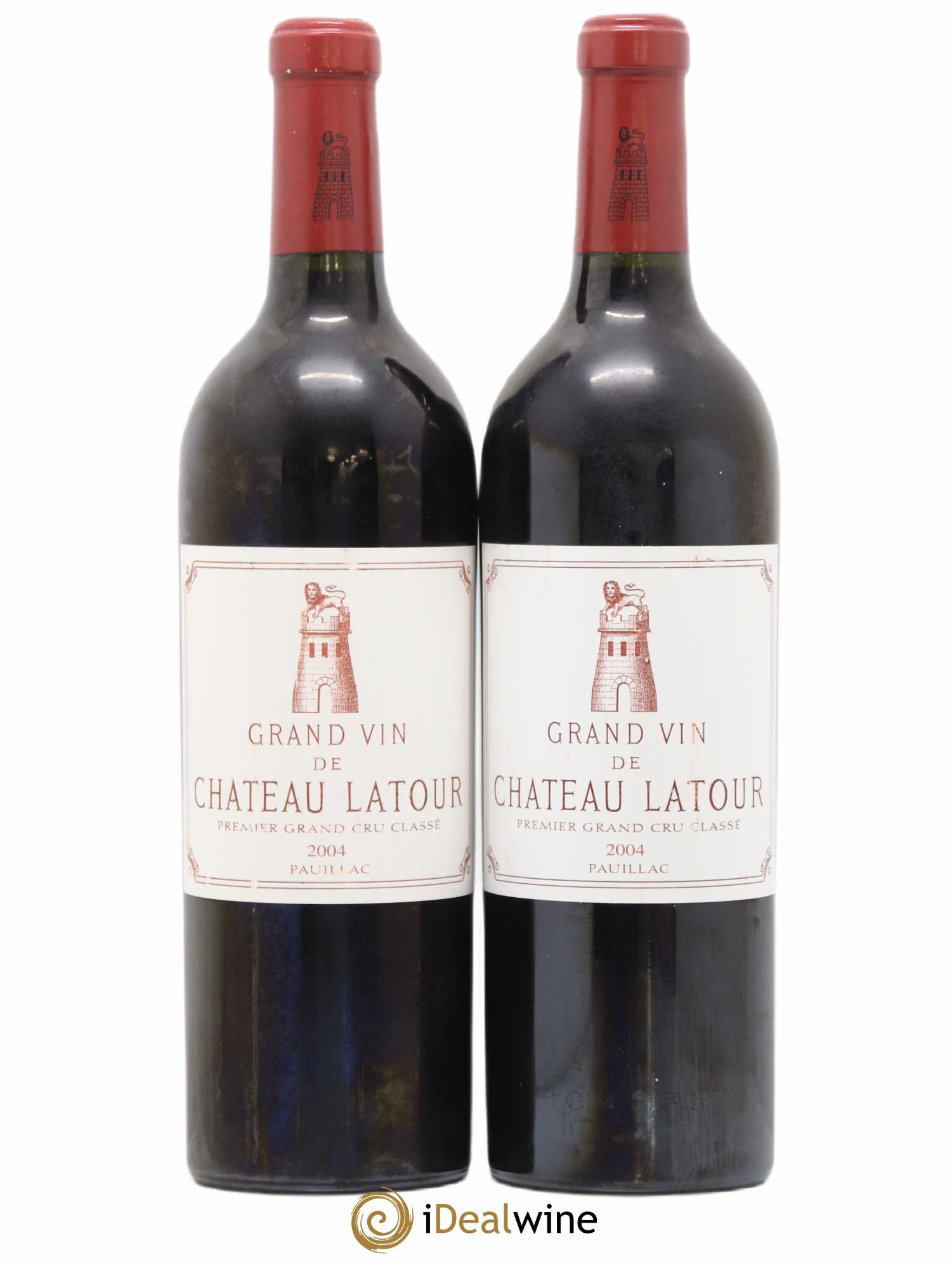 Château Latour 1er Grand Cru Classé 2004 - Lot de 2 bouteilles - 0