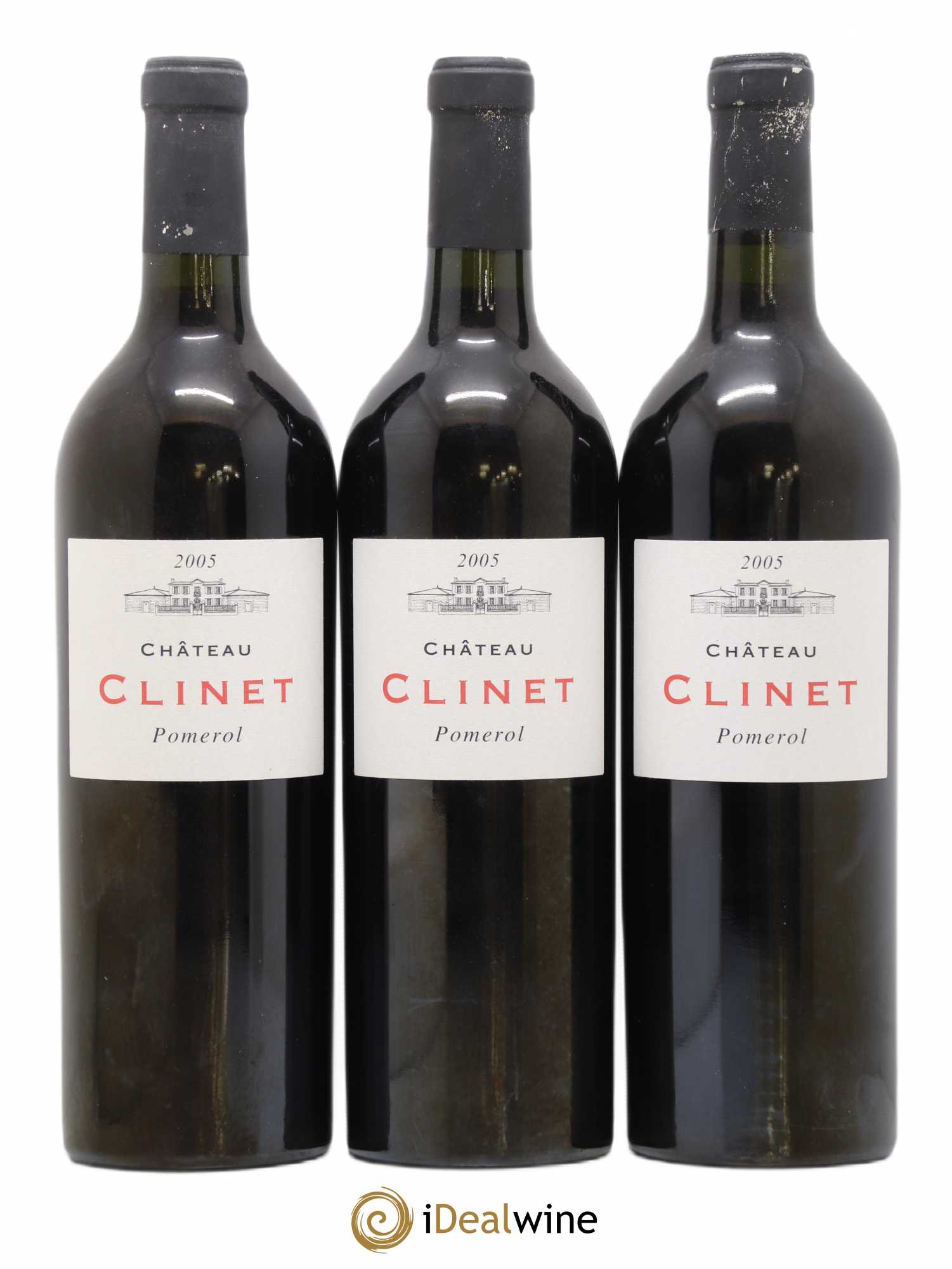Château Clinet 2005 - Lot de 3 bouteilles - 0