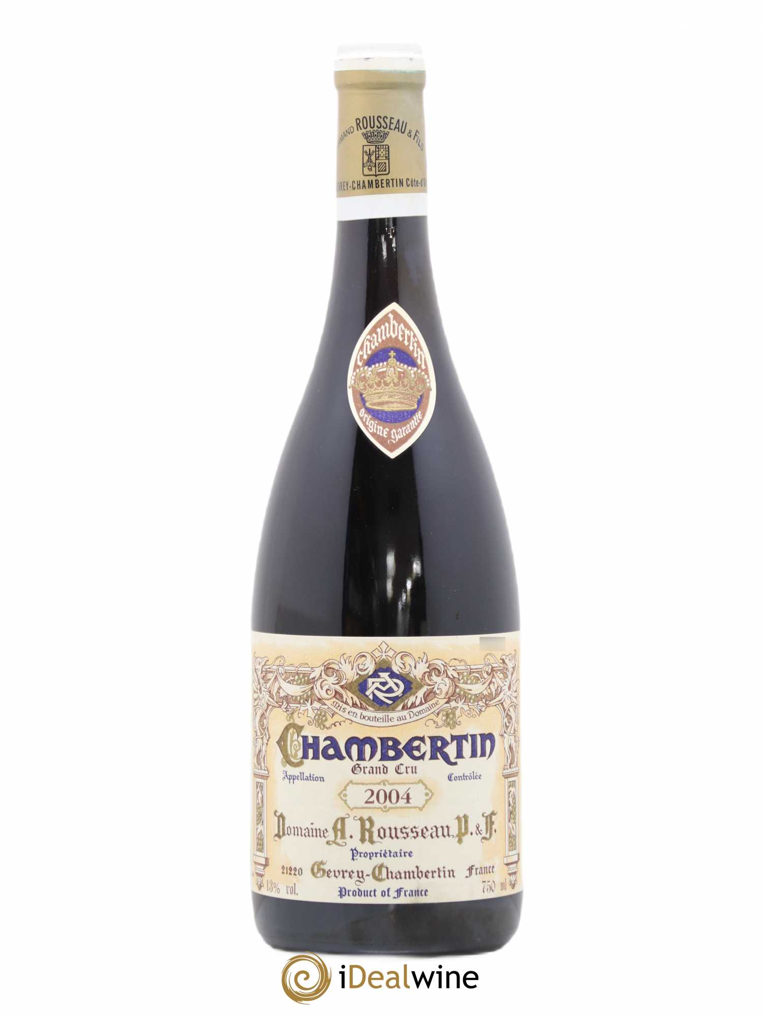 Chambertin Grand Cru Armand Rousseau (Domaine) 2004 - Lot de 1 bouteille - 0