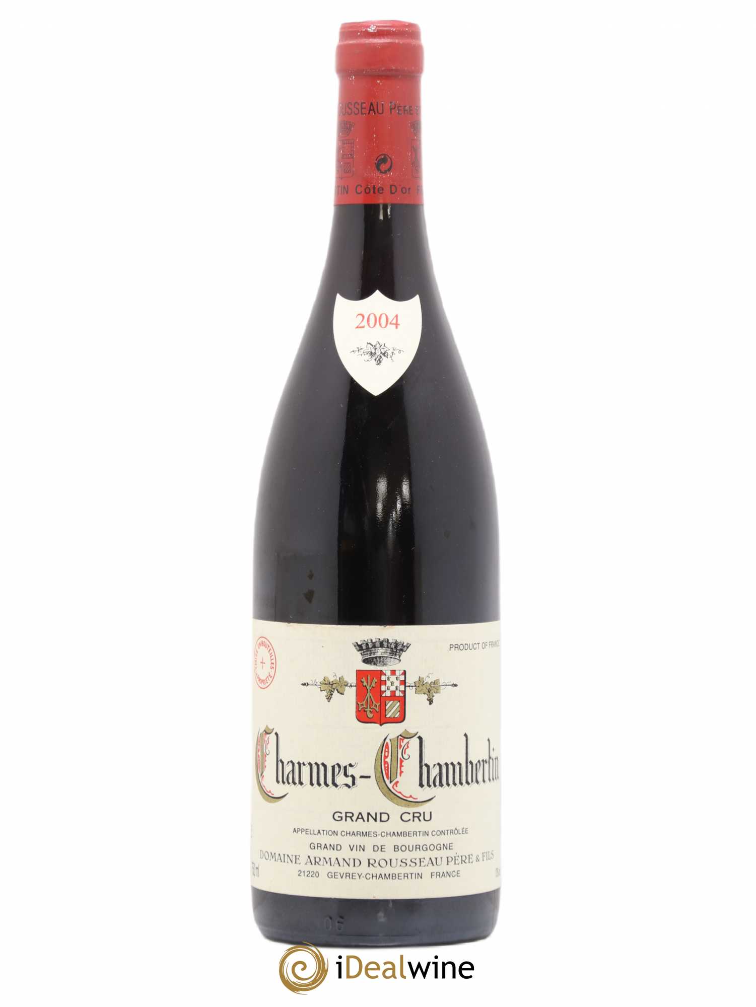 Charmes-Chambertin Grand Cru Armand Rousseau (Domaine) 2004 - Lot de 1 bouteille - 0