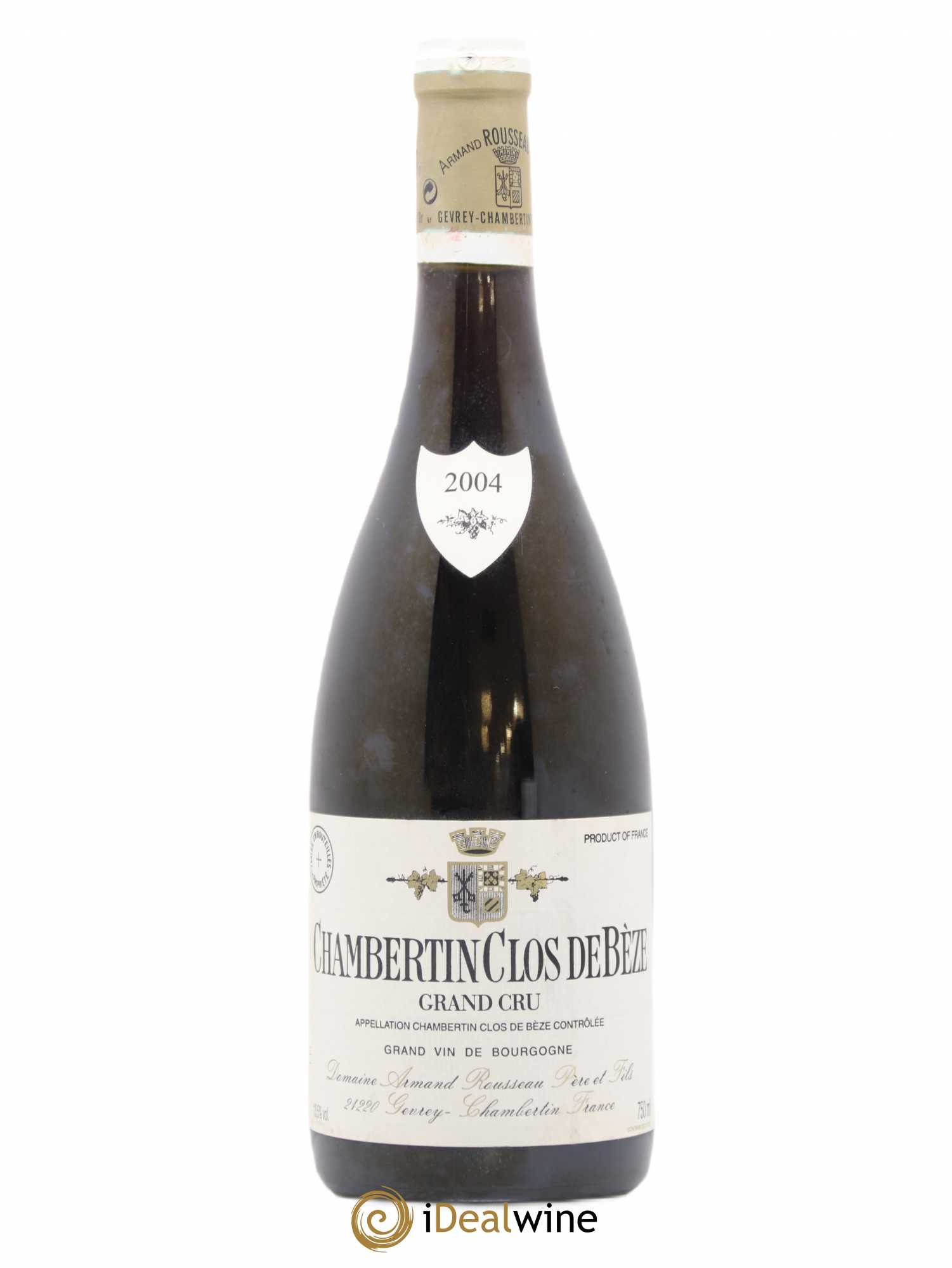 Chambertin Clos de Bèze Grand Cru Armand Rousseau (Domaine) 2004 - Lot de 1 bouteille - 0