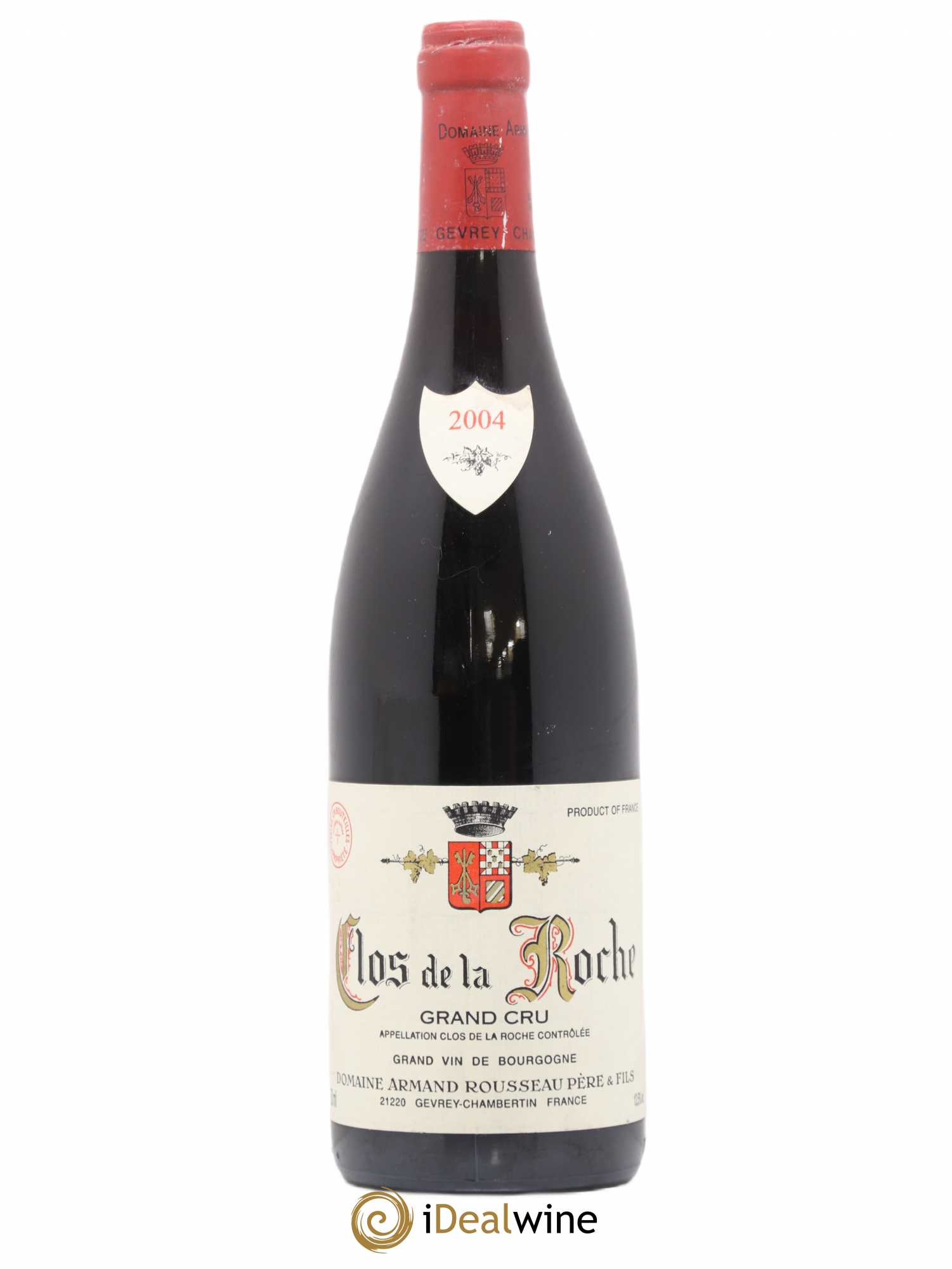 Clos de la Roche Grand Cru Armand Rousseau (Domaine) 2004 - Lot de 1 bouteille - 0