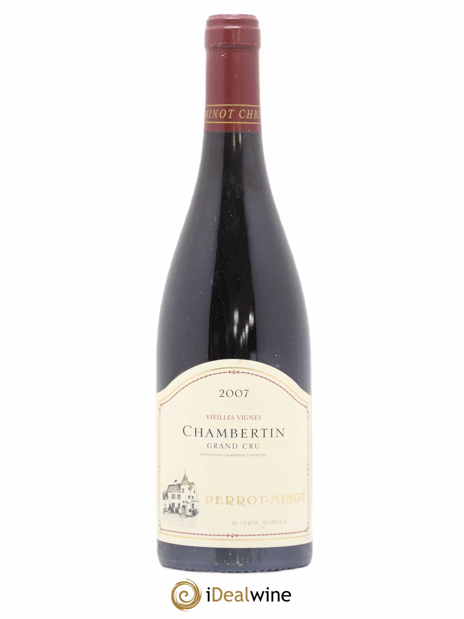 Chambertin Grand Cru Vieilles vignes Perrot-Minot 2007 - Lot de 1 bouteille - 0