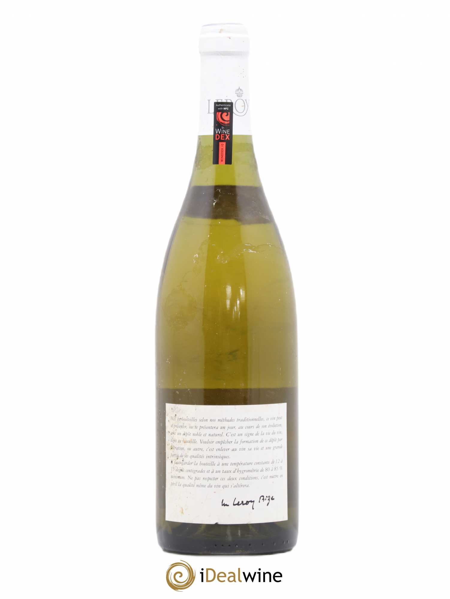 Meursault 1er Cru Leroy SA 1996 - Lot de 1 bouteille - 1