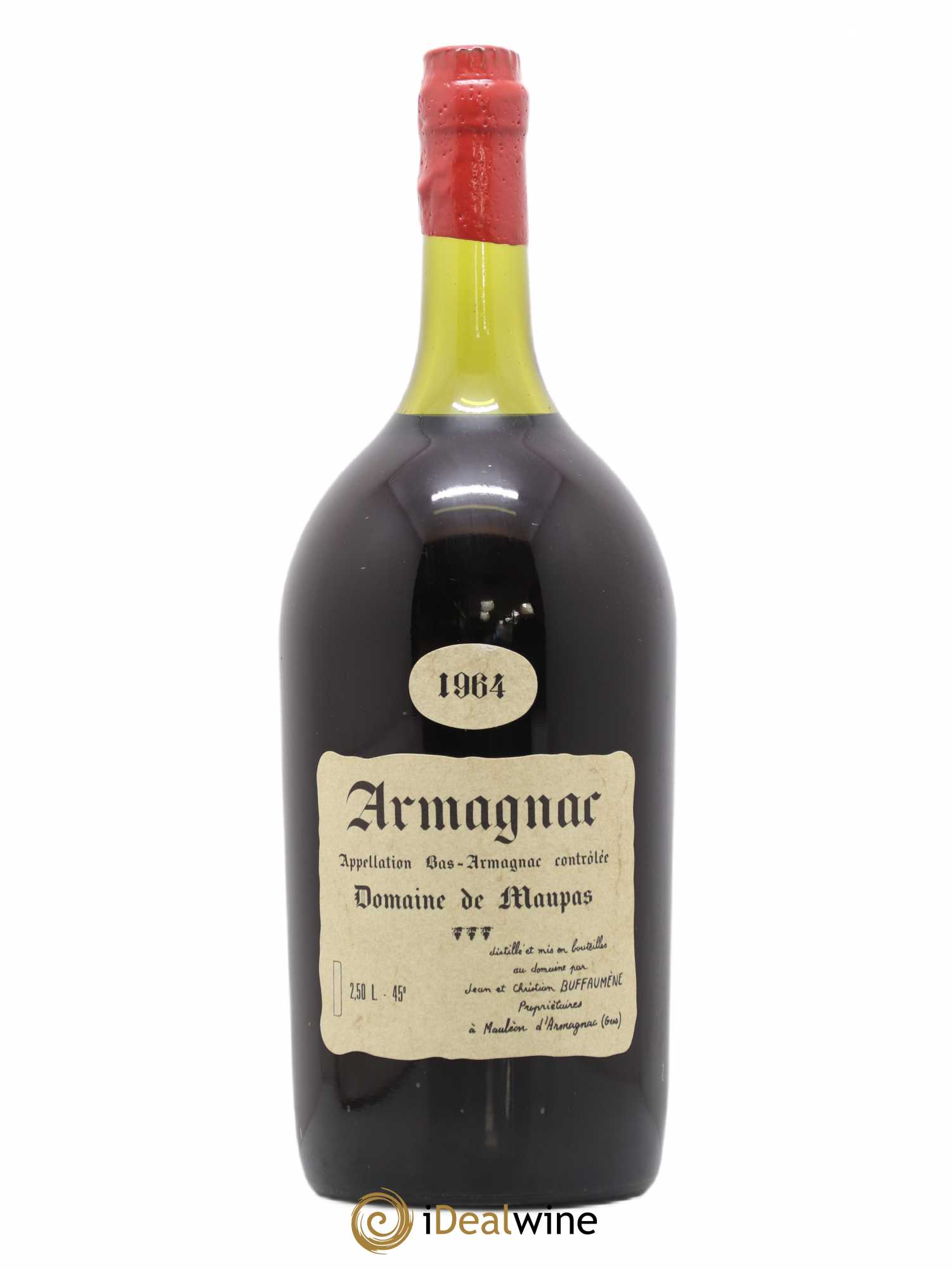 Bas-Armagnac Domaine De Maupas 1964 - Lotto di 1 Pot Lyonnais - 0