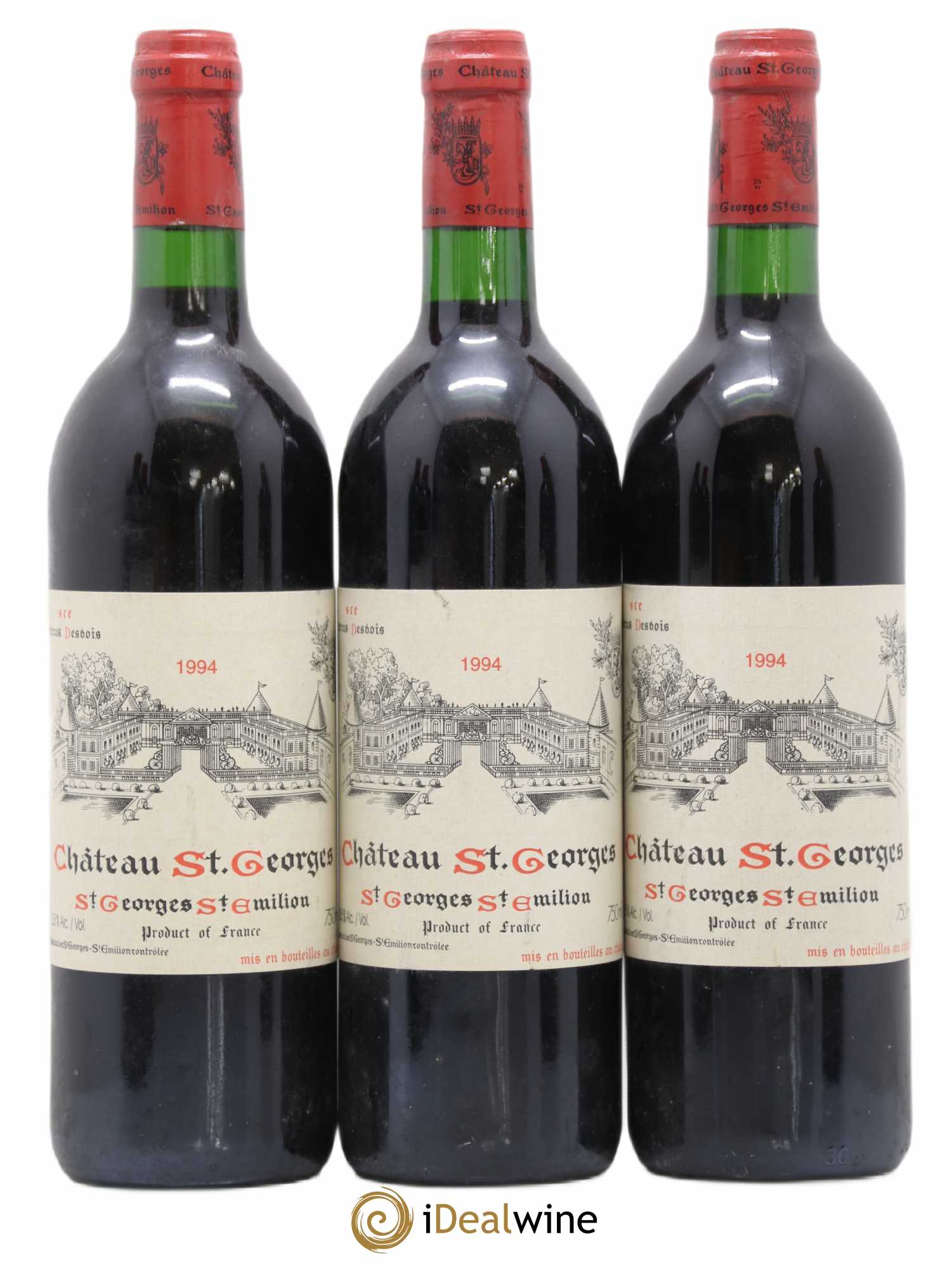 Château Saint-Georges 1994 - Lot de 6 bouteilles - 1