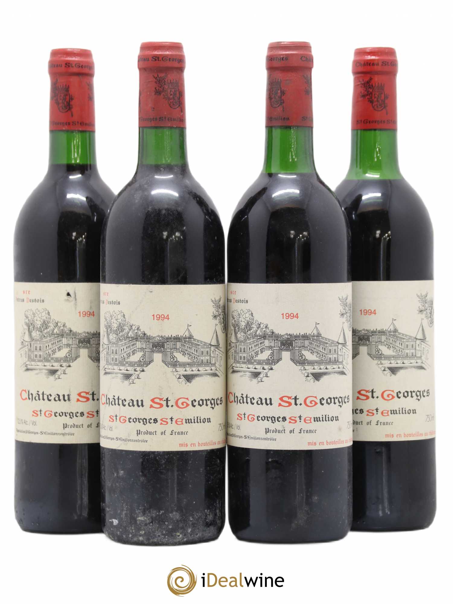 Château Saint-Georges 1994 - Lot de 4 bouteilles - 0