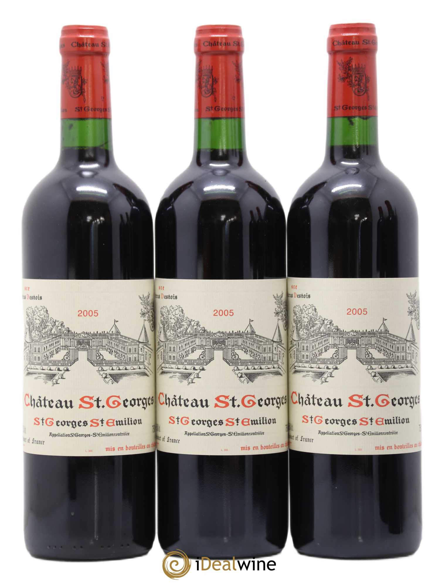 Château Saint-Georges 2005 - Lot de 6 bouteilles - 1