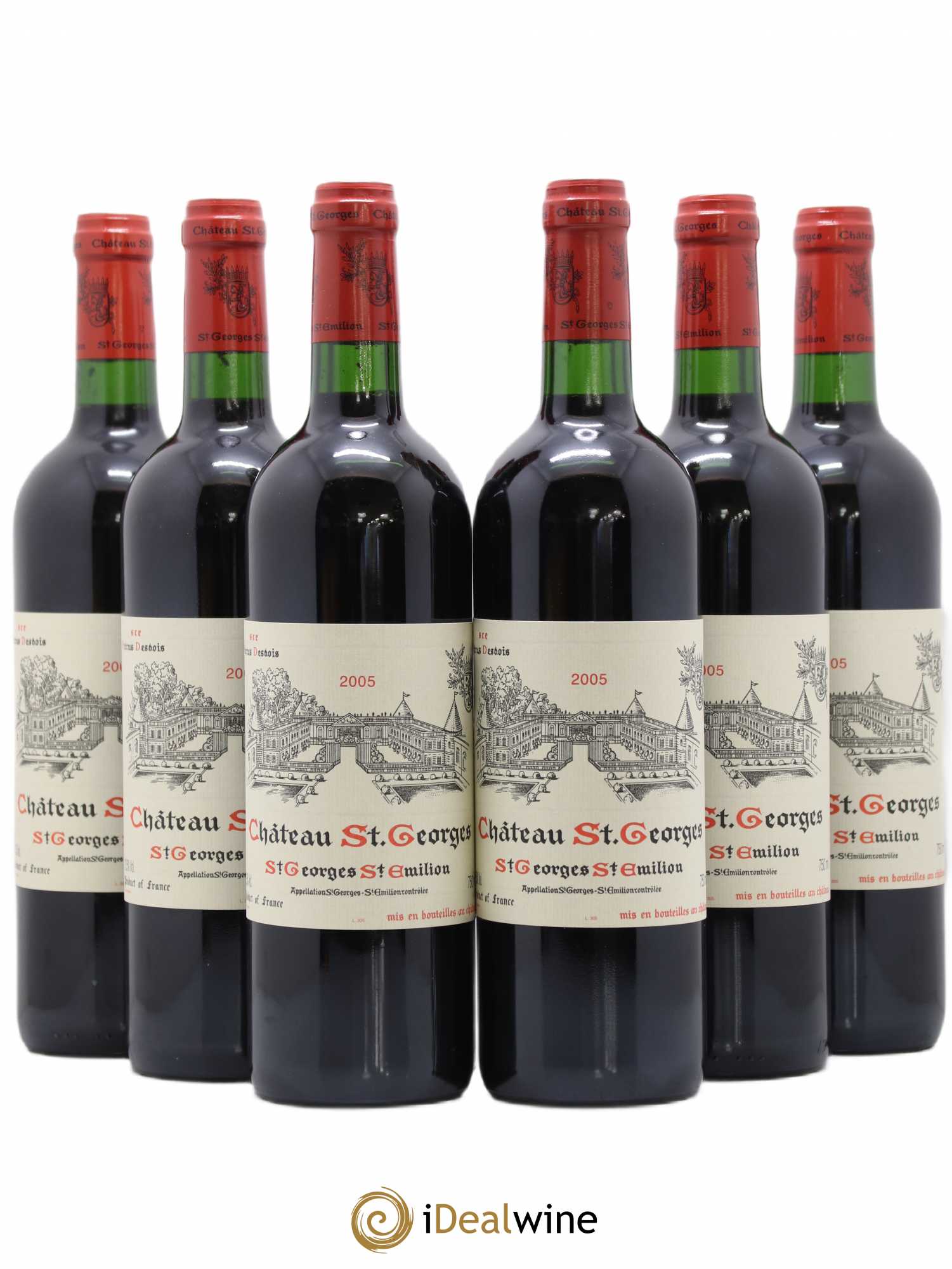 Château Saint-Georges 2005 - Lot de 6 bouteilles - 0
