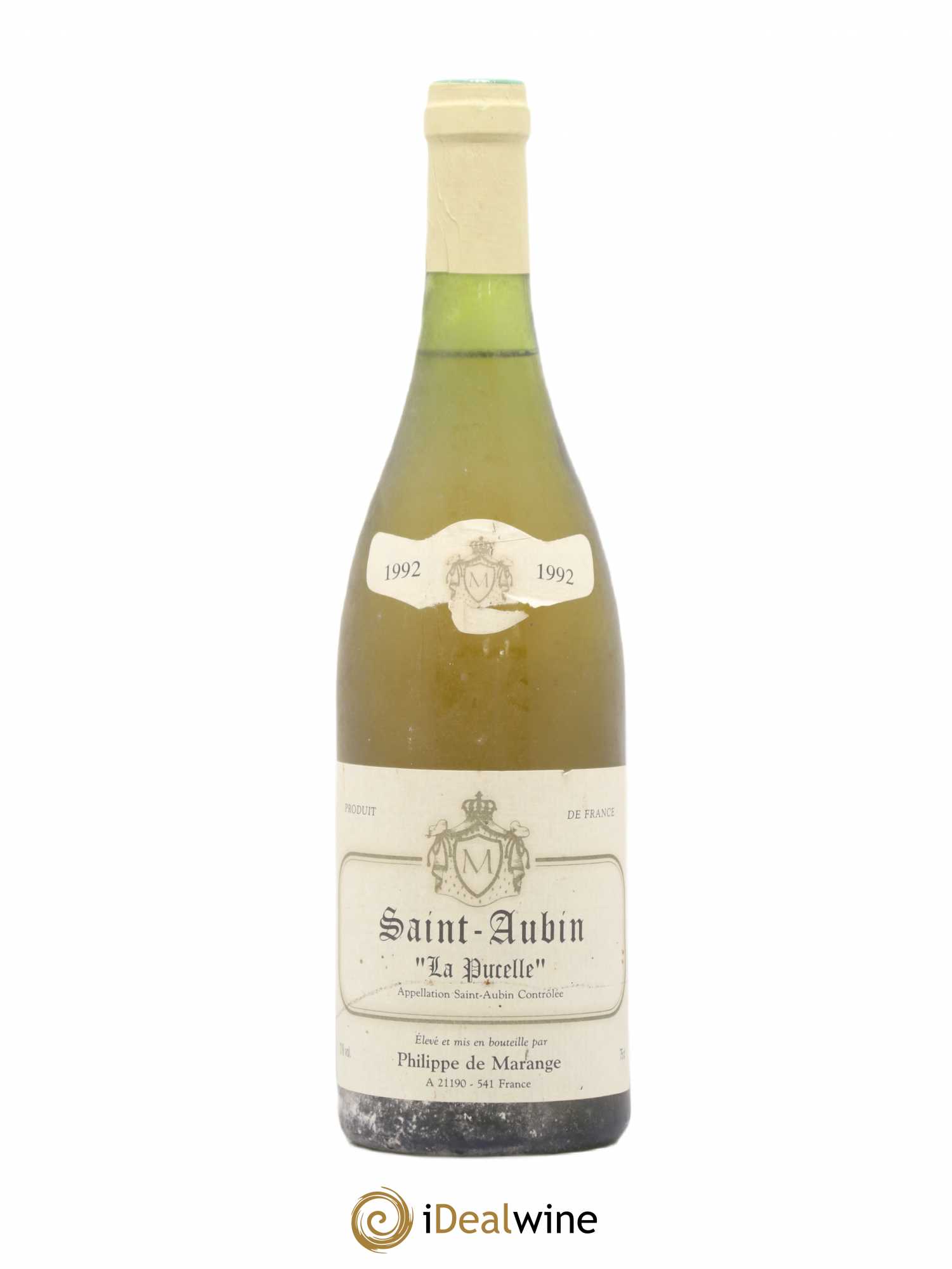 Saint-Aubin La Pucelle Philippe De Marange 1992 - Posten von 1 Flasche - 0
