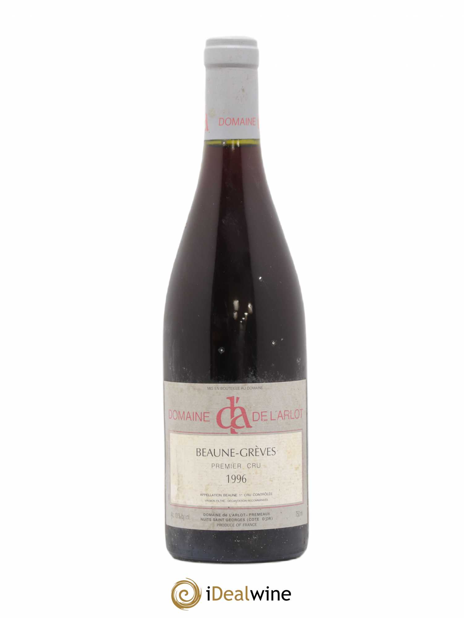 Beaune 1er Cru Grèves Domaine de l'Arlot 1996 - Posten von 1 Flasche - 0