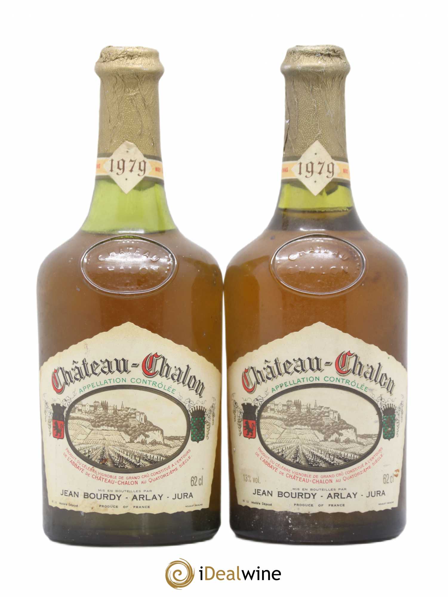 Château-Chalon Jean Bourdy 1979 - Lot de 2 bouteilles - 0