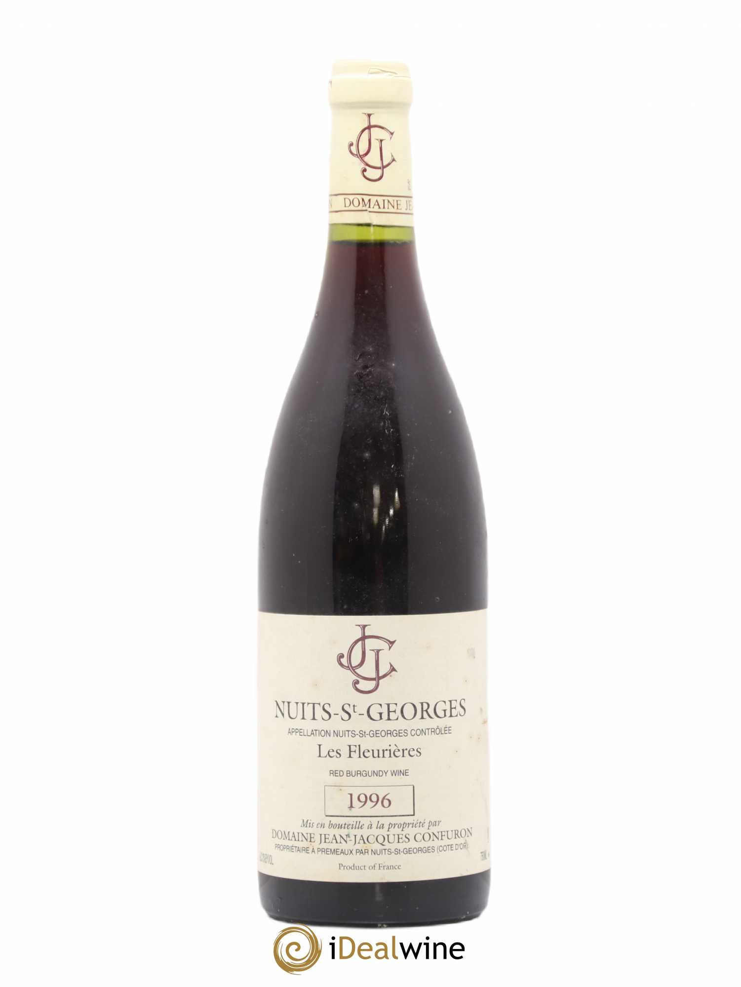 Nuits-Saint-Georges Les Fleurières Jean-Jacques Confuron 1996 - Lot de 1 bouteille - 0