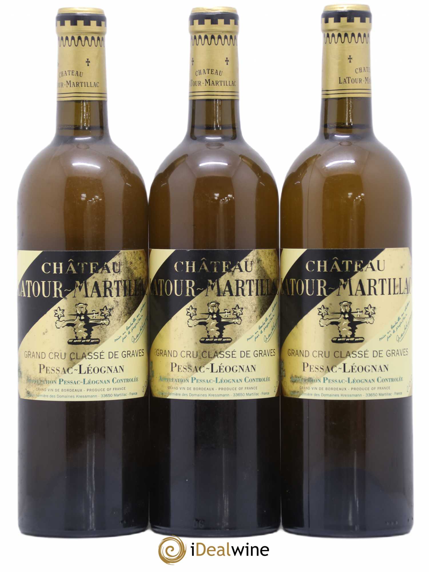 Château Latour-Martillac Cru Classé de Graves 2001 - Lot de 6 bouteilles - 1
