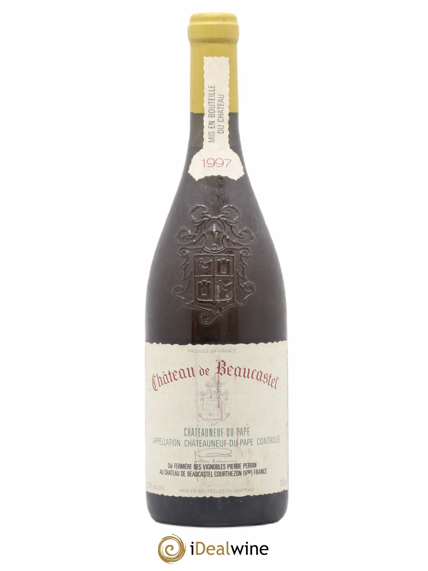 Châteauneuf-du-Pape Château de Beaucastel Famille Perrin 1997 - Lot de 1 bouteille - 0