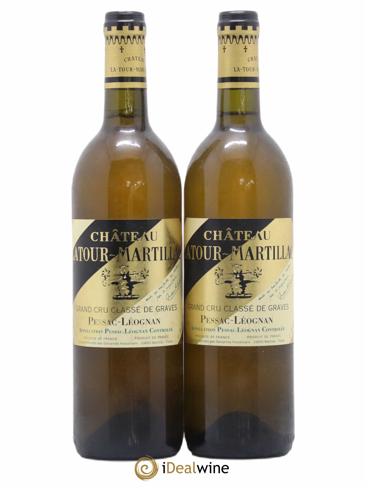 Château Latour-Martillac Cru Classé de Graves 1997 - Lot de 2 bouteilles - 0