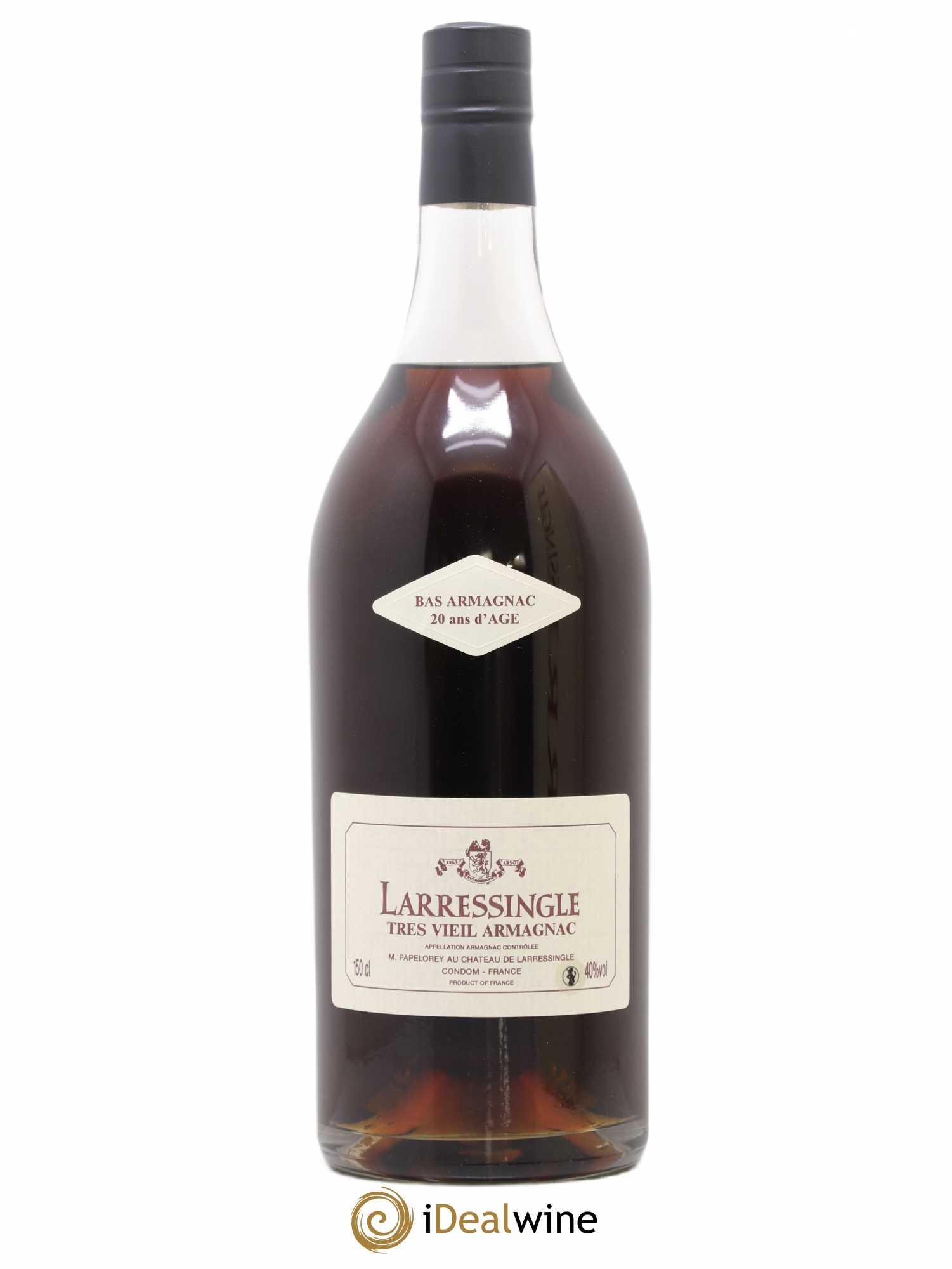 Bas-Armagnac 20 ans Larressingle - Posten von 1 Magnum - 1