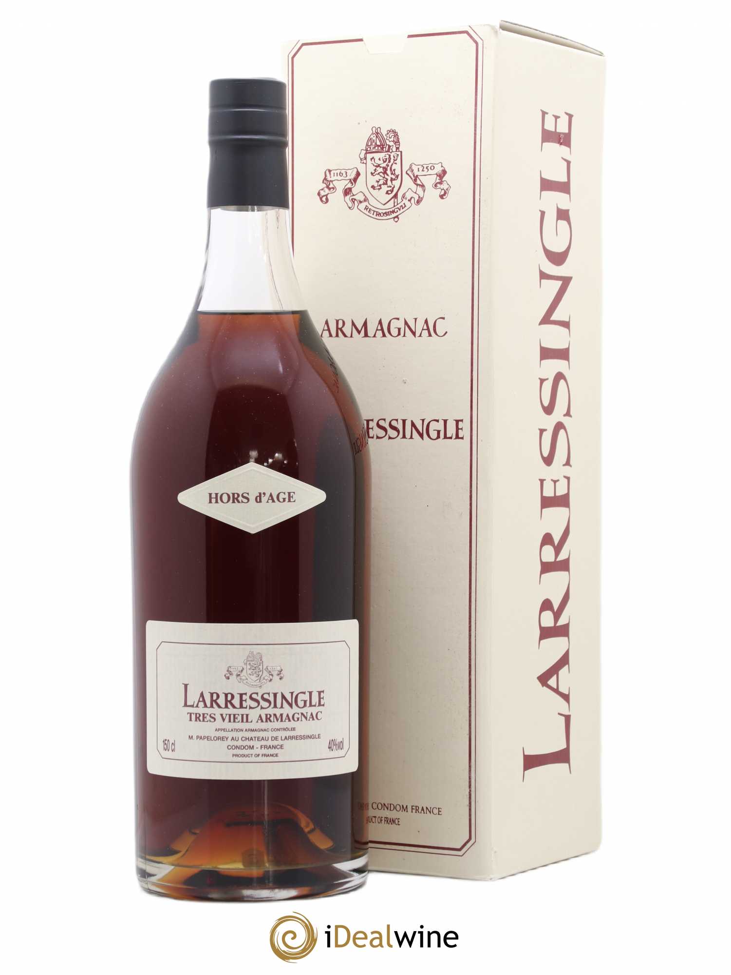 Armagnac Très vieil Armagnac hors d'âge Larressingle - Posten von 1 Magnum - 0