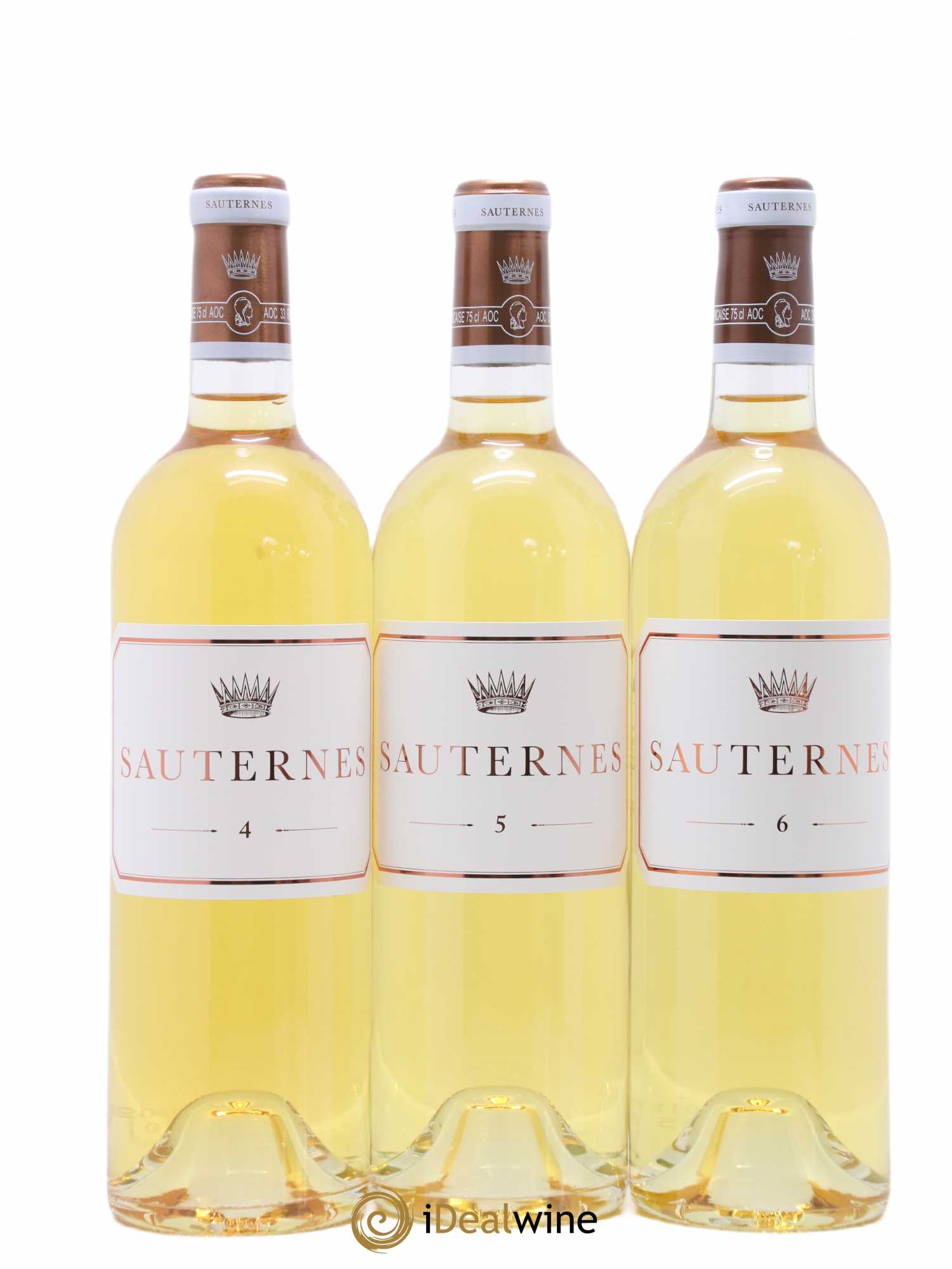 Assortiment Sauternes Numéro 1 à 6 - Lotto di 6 bottiglie - 3