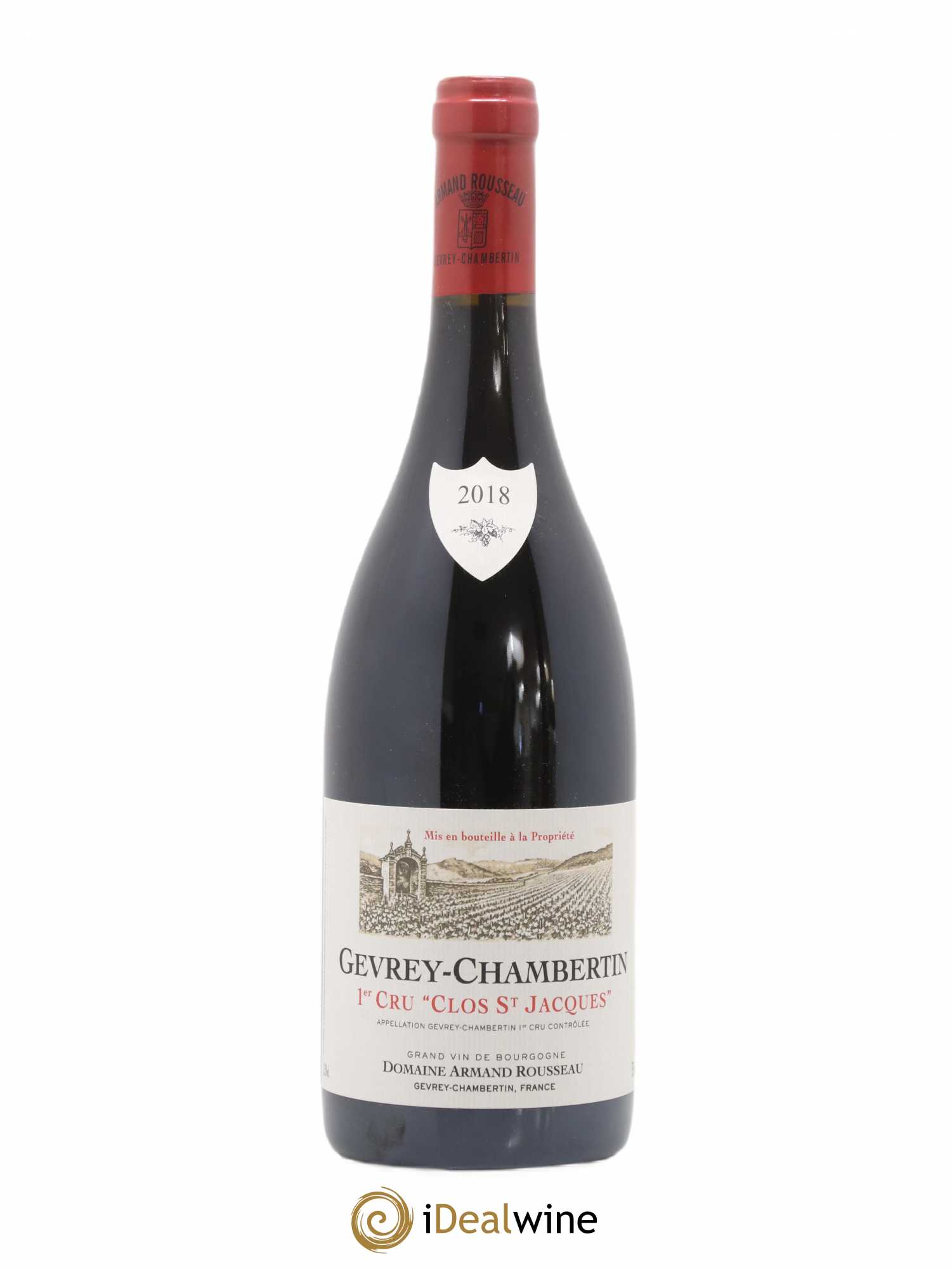 Gevrey-Chambertin 1er Cru Clos Saint-Jacques Armand Rousseau (Domaine) 2018 - Lot de 1 bouteille - 0