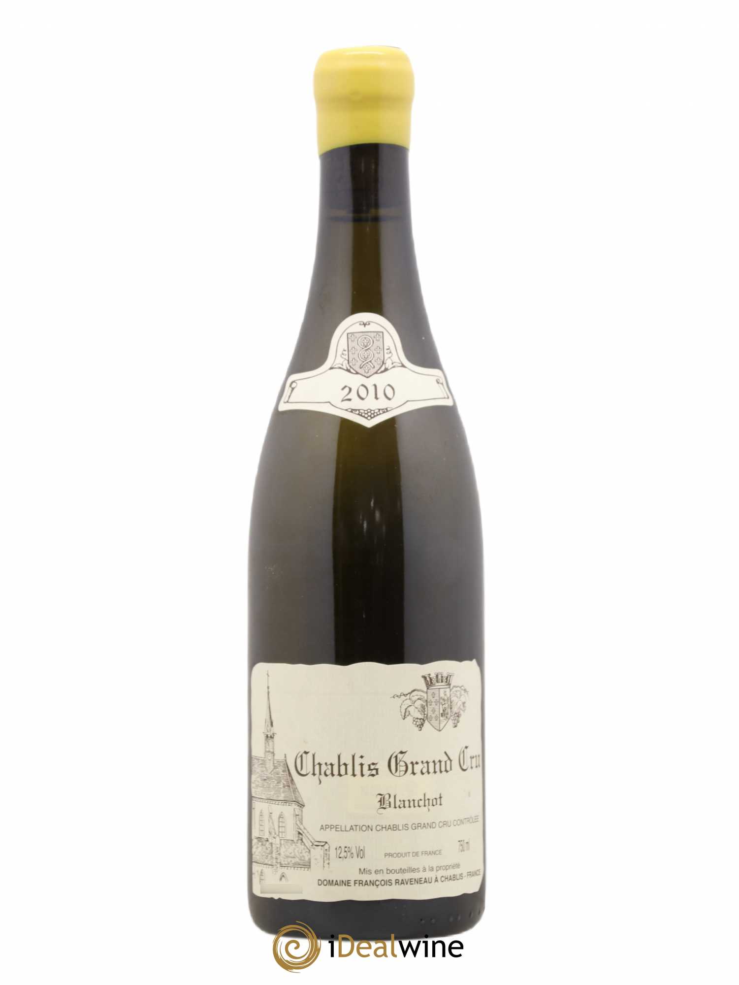 Chablis Grand Cru Blanchot Raveneau (Domaine) 2010 - Lot de 1 bouteille - 0