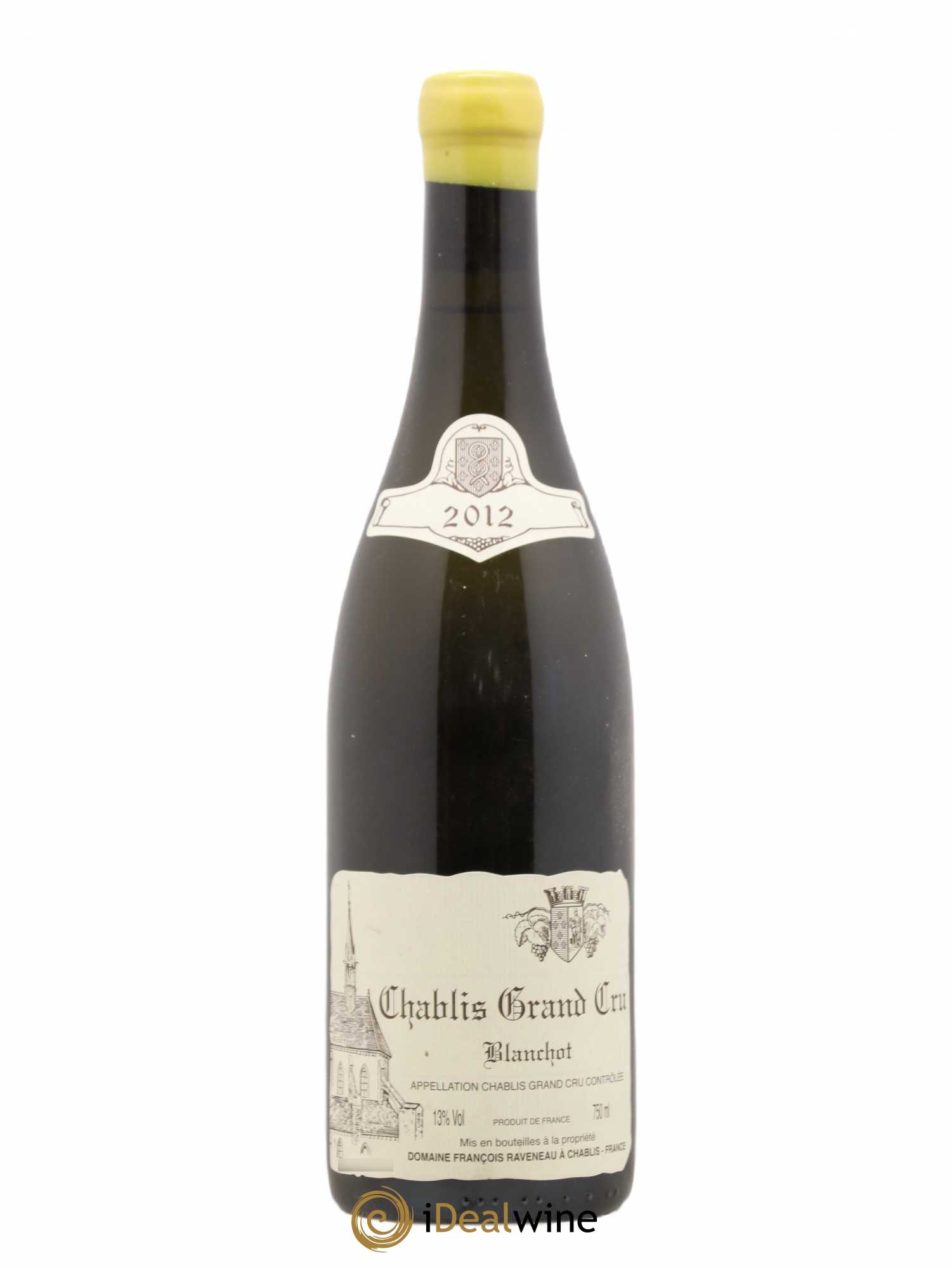 Chablis Grand Cru Blanchot Raveneau (Domaine) 2012 - Lot de 1 bouteille - 0