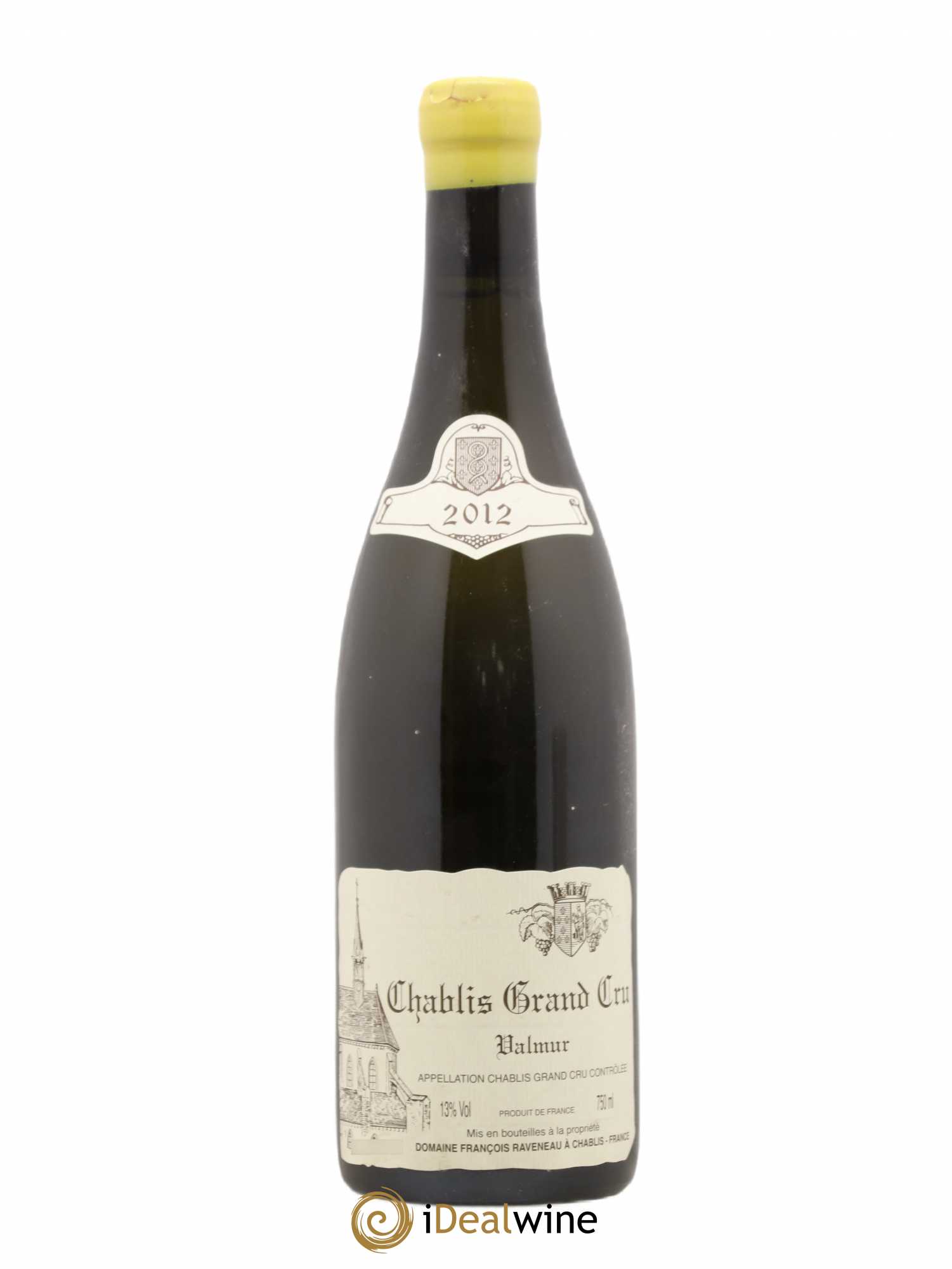Chablis Grand Cru Valmur Raveneau (Domaine) 2012 - Lot de 1 bouteille - 0