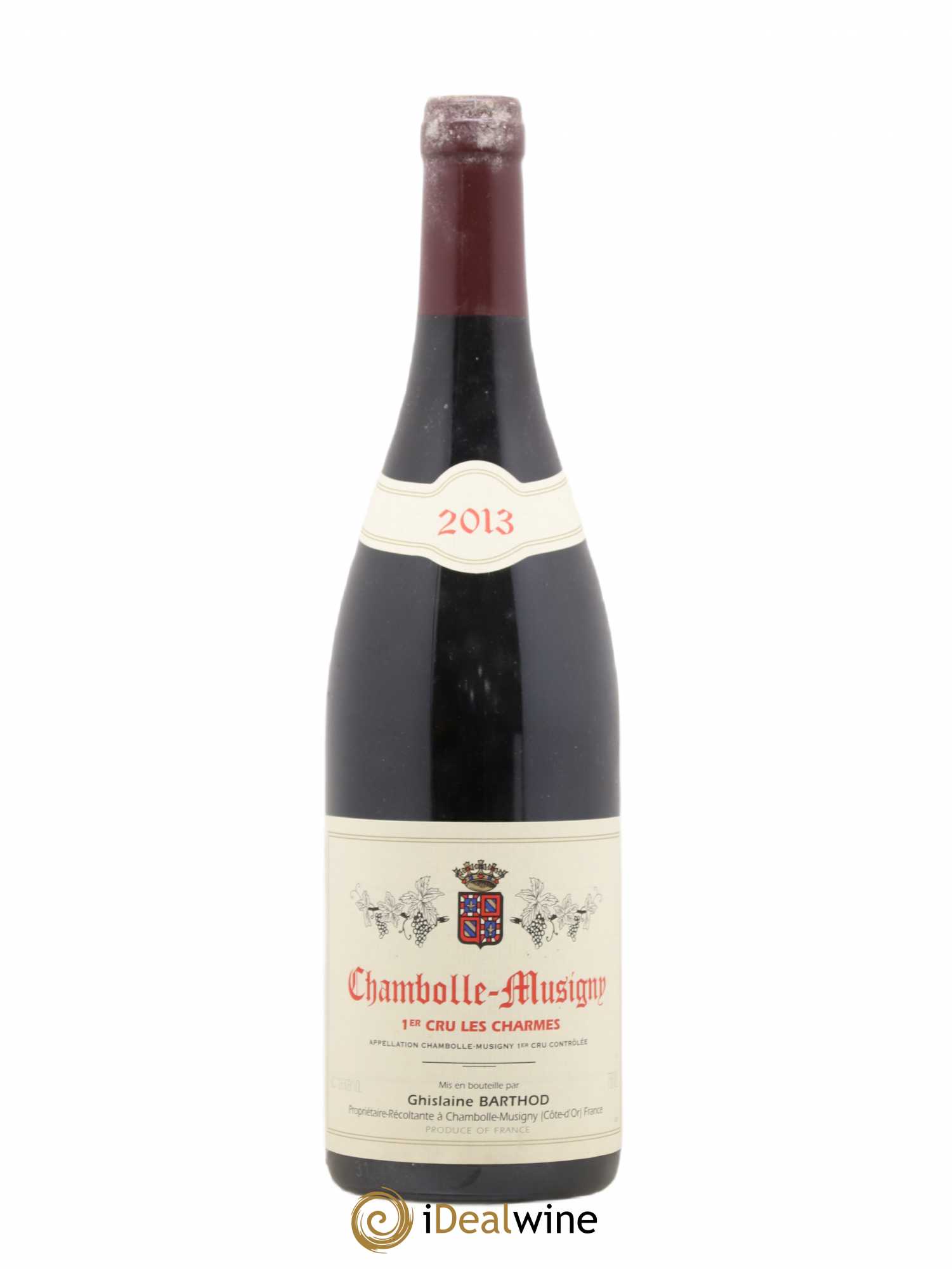 Chambolle-Musigny 1er Cru Les Charmes Ghislaine Barthod 2013 - Lot de 1 bouteille - 0