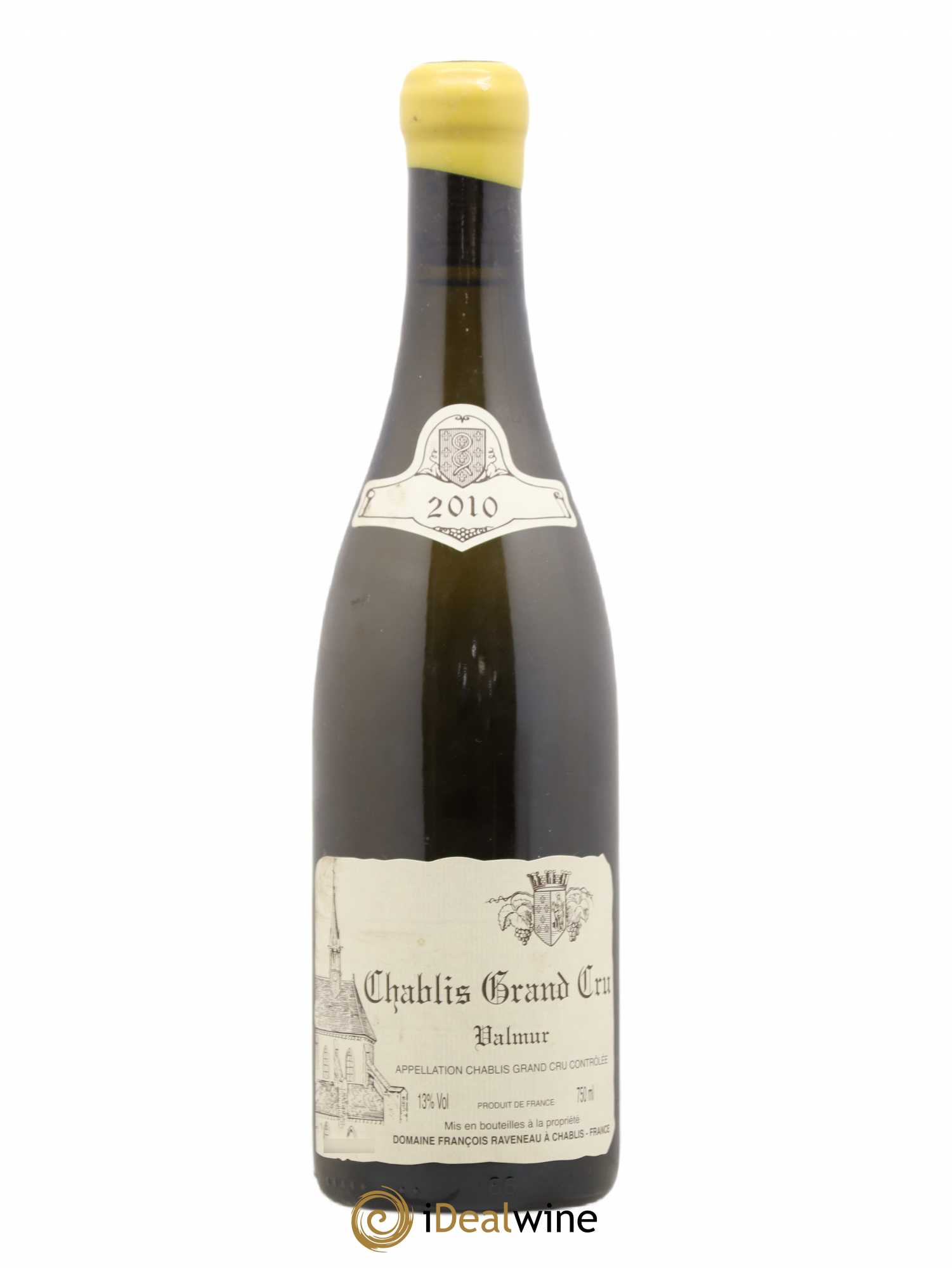 Chablis Grand Cru Valmur Raveneau (Domaine) 2010 - Lot de 1 bouteille - 0