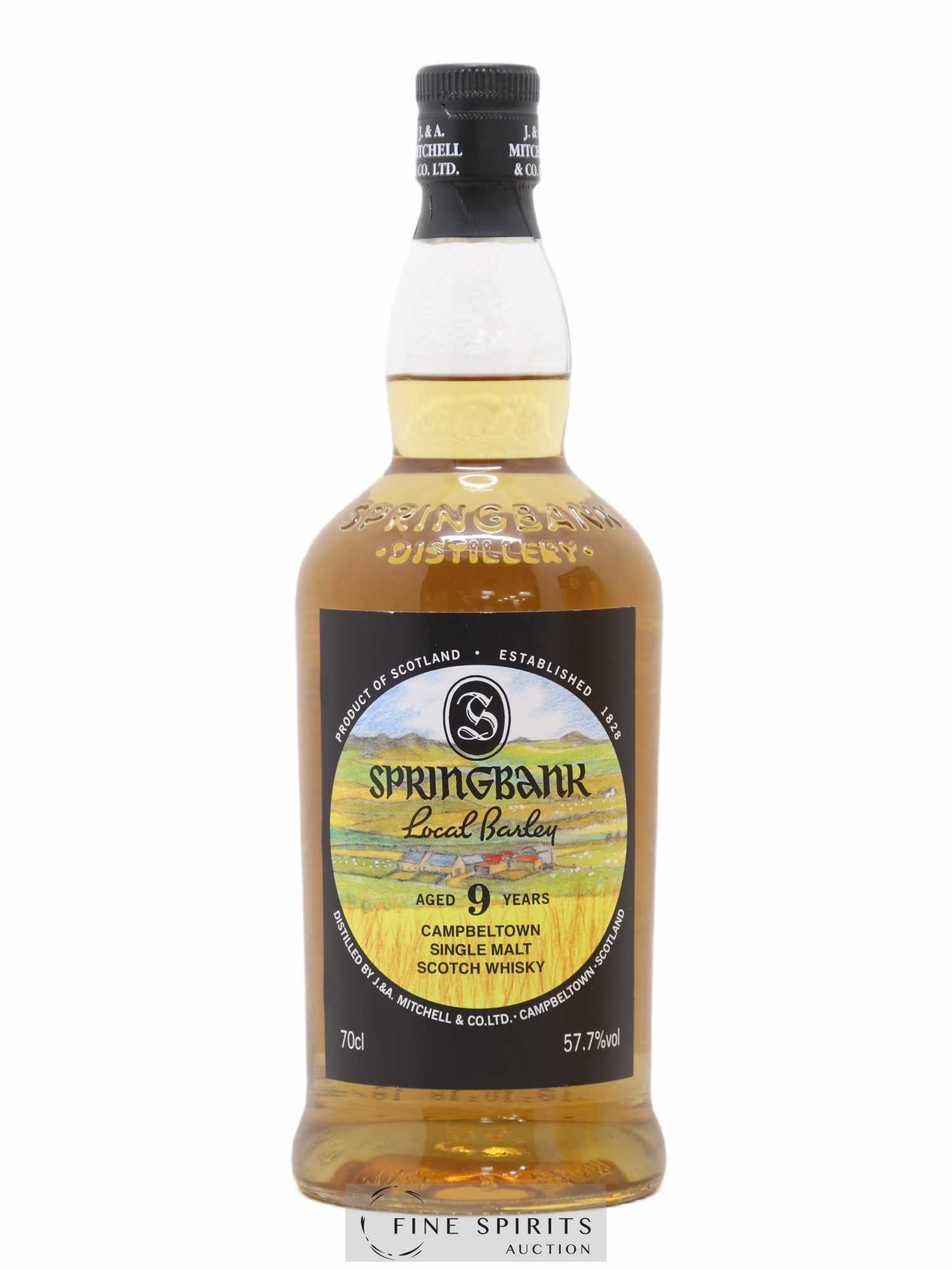 Springbank 9 years 2009 Of. Local Barley One of 9700 - bottled 2018 - Lot of 1 bottle - 1