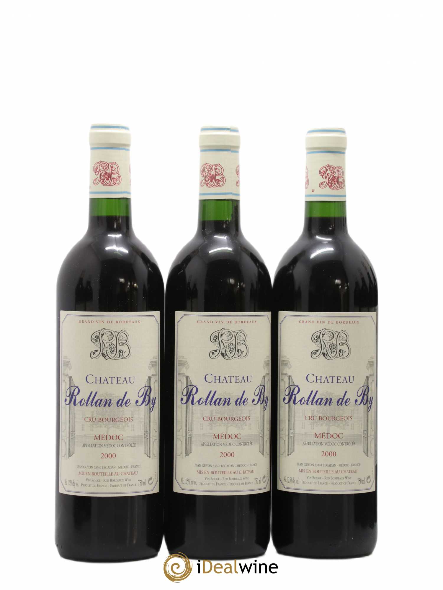 Château Rollan de By Cru Bourgeois 2000 - Lot de 12 bouteilles - 2