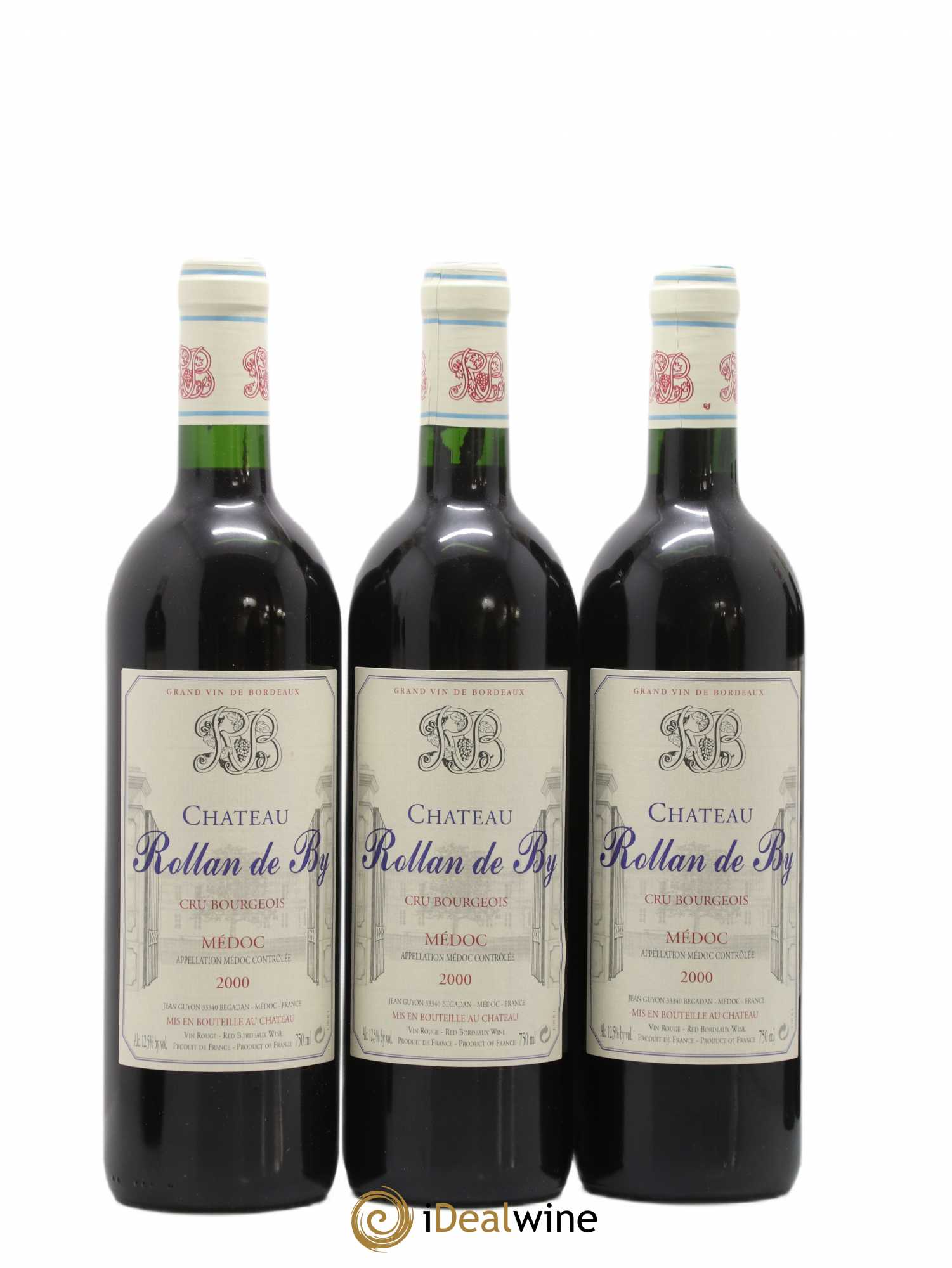 Château Rollan de By Cru Bourgeois 2000 - Lot de 12 bouteilles - 3