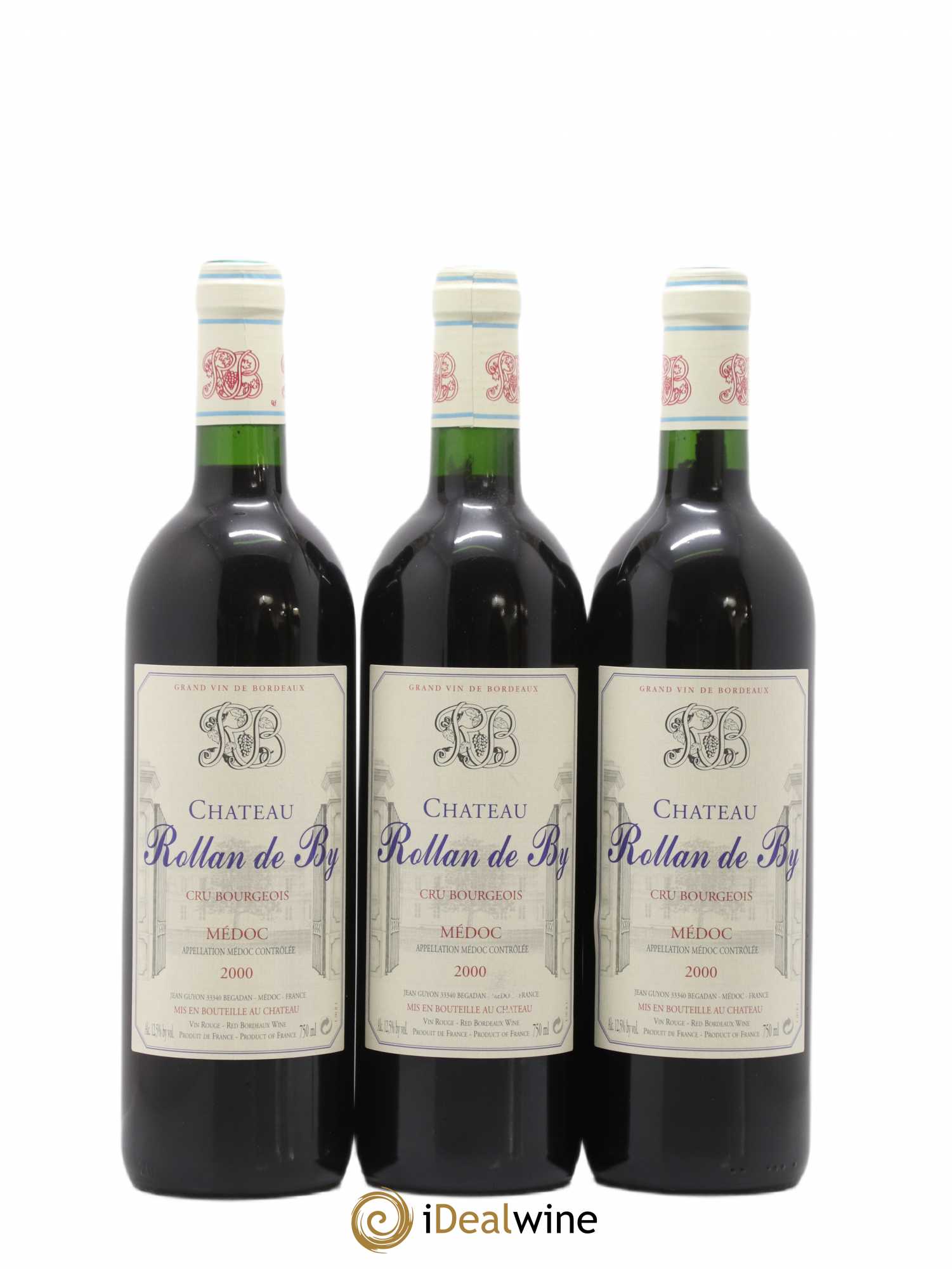 Château Rollan de By Cru Bourgeois 2000 - Lot de 12 bouteilles - 4