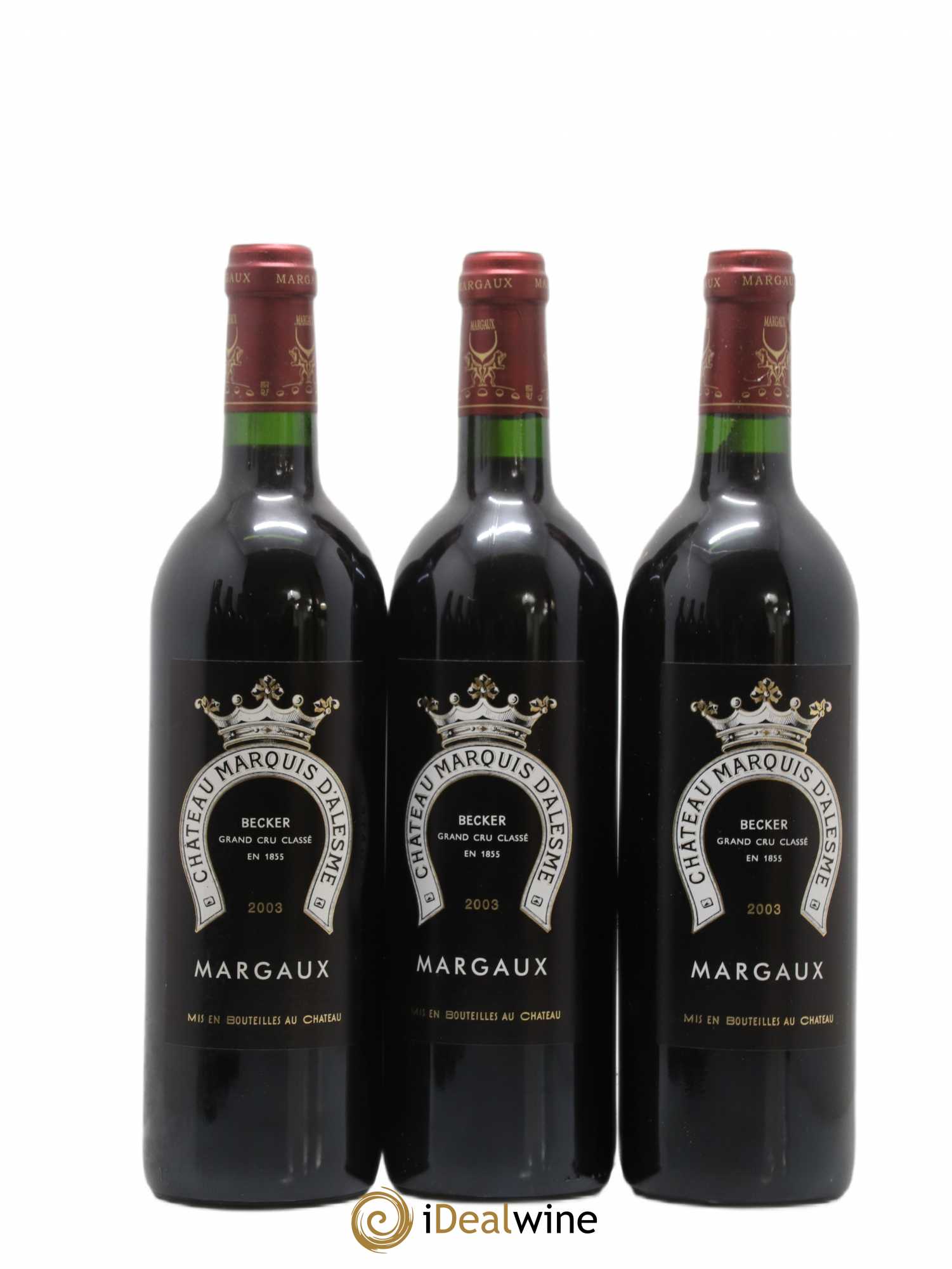Château Marquis d'Alesme 2003 - Lot de 6 bouteilles - 1