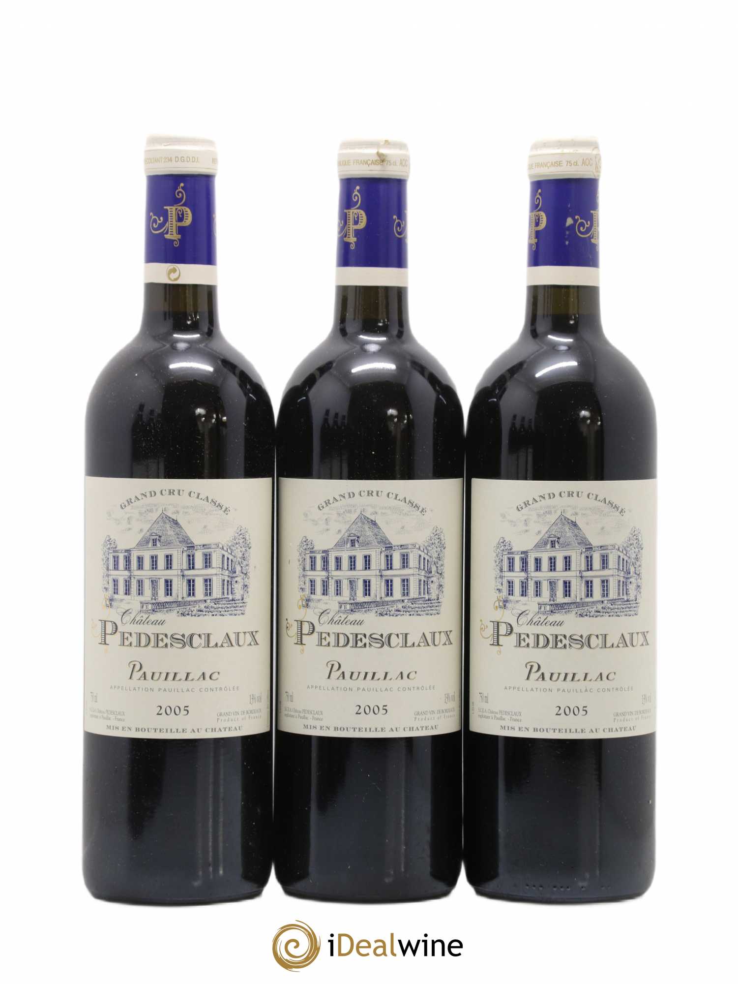 Château Pedesclaux 5ème Grand Cru Classé 2005 - Lot de 6 bouteilles - 1