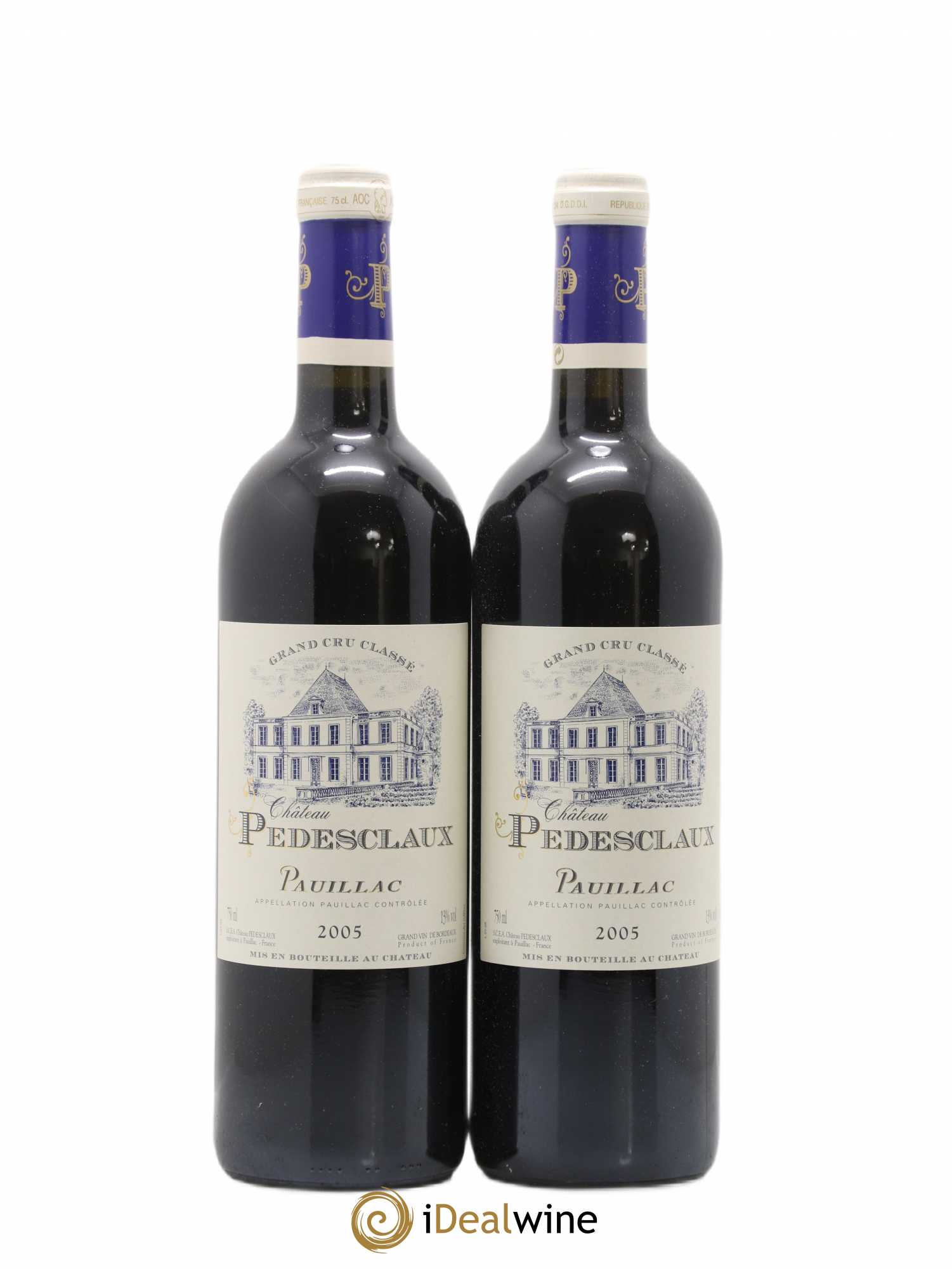 Château Pedesclaux 5ème Grand Cru Classé 2005 - Lot de 2 bouteilles - 0