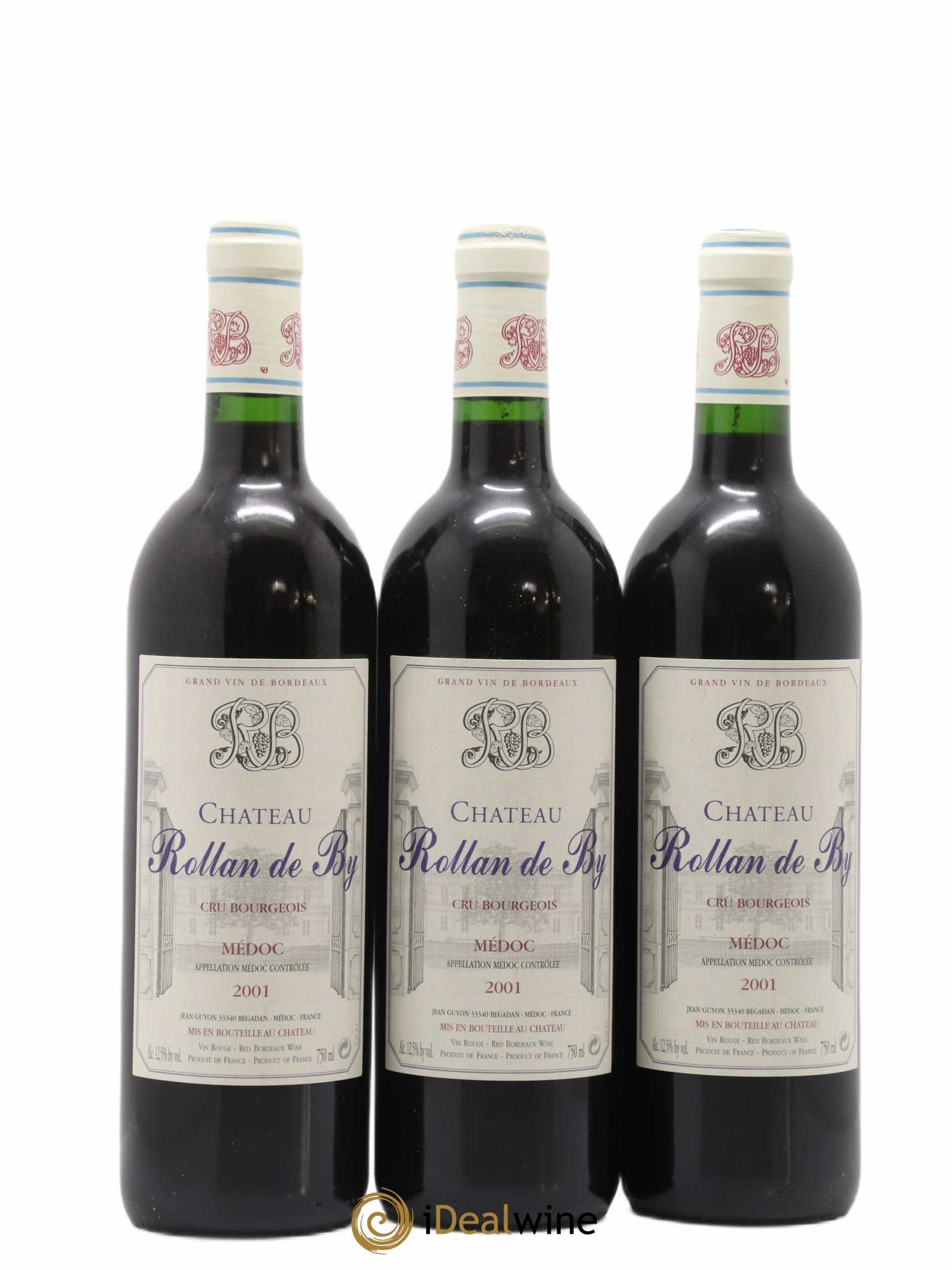 Château Rollan de By Cru Bourgeois 2001 - Lot de 12 bouteilles - 4