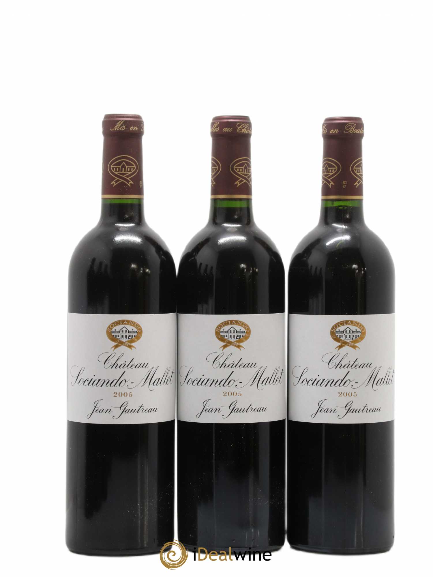 Château Sociando Mallet 2005 - Lot de 12 bouteilles - 3