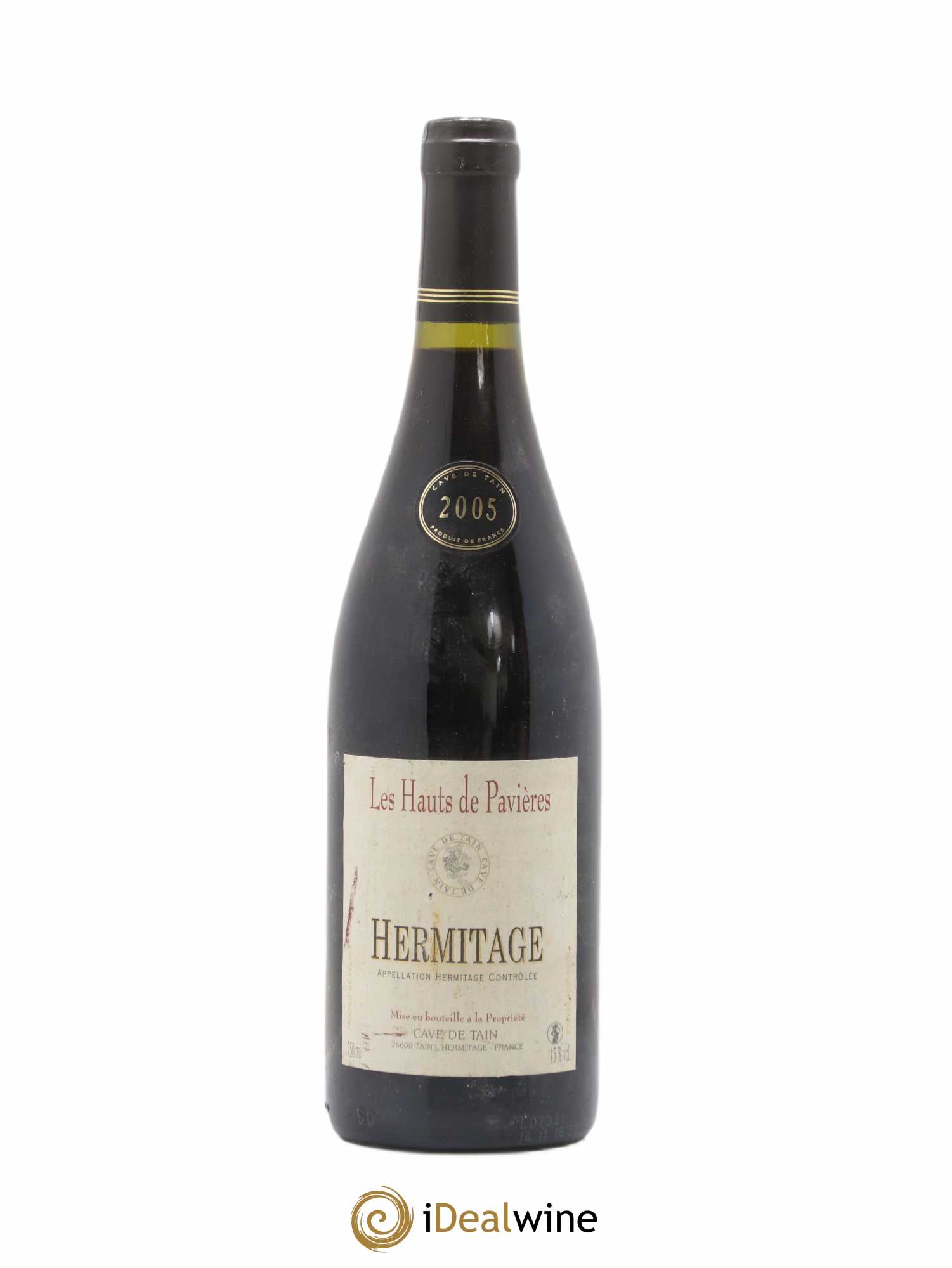 Hermitage Les Hauts de Pavières Caves de Tain 2005 - Posten von 1 Flasche - 0